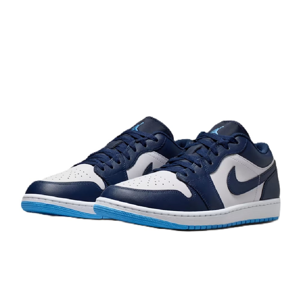 Men's Jordan 1 Low Midnight Navy/university Blue (553558 404) Sneakers - Premium Brand Shoes for Men and Women