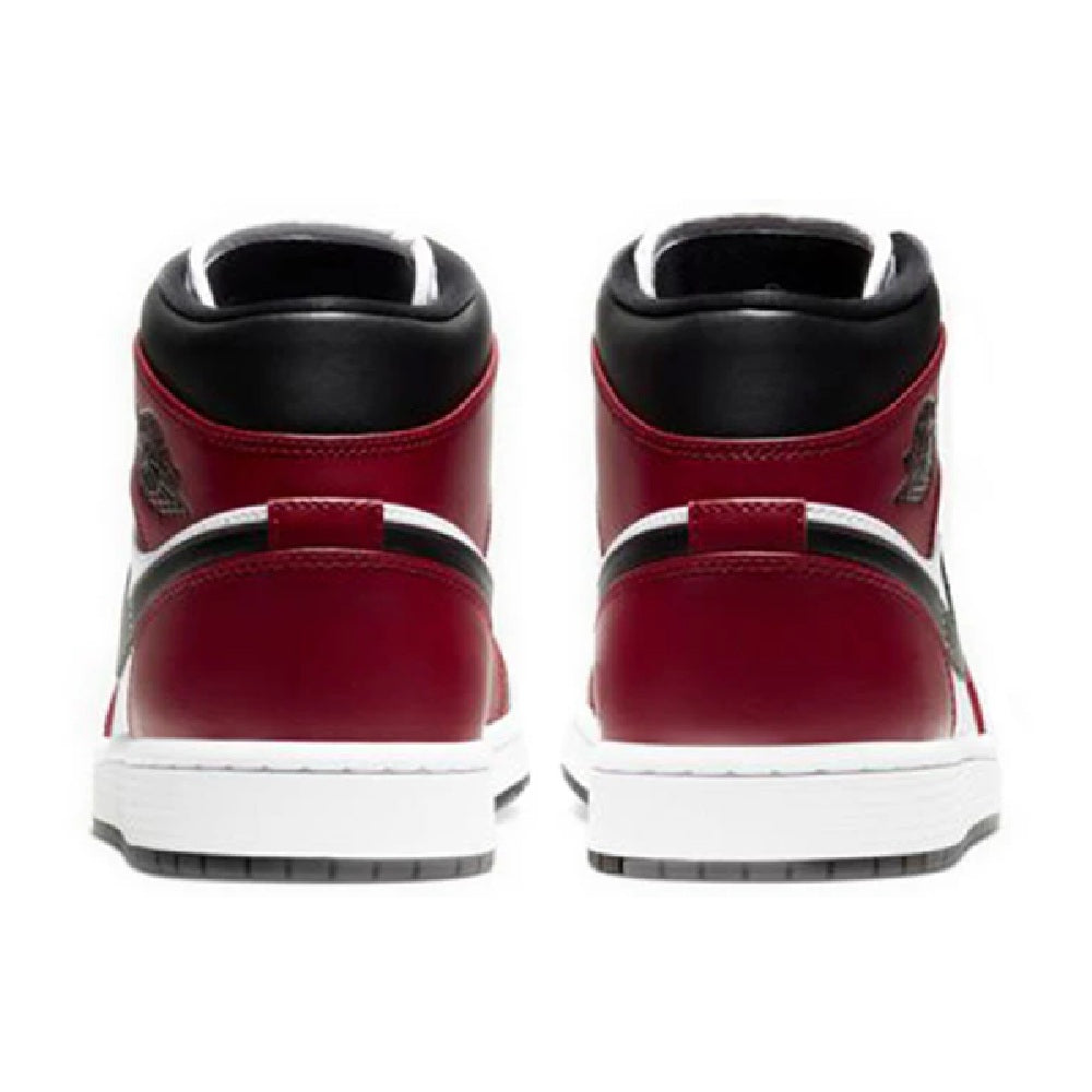 Men's Jordan 1 Mid Black/black-gym Red (554724 069) Sneakers - Premium Brand Shoes for Men and Women