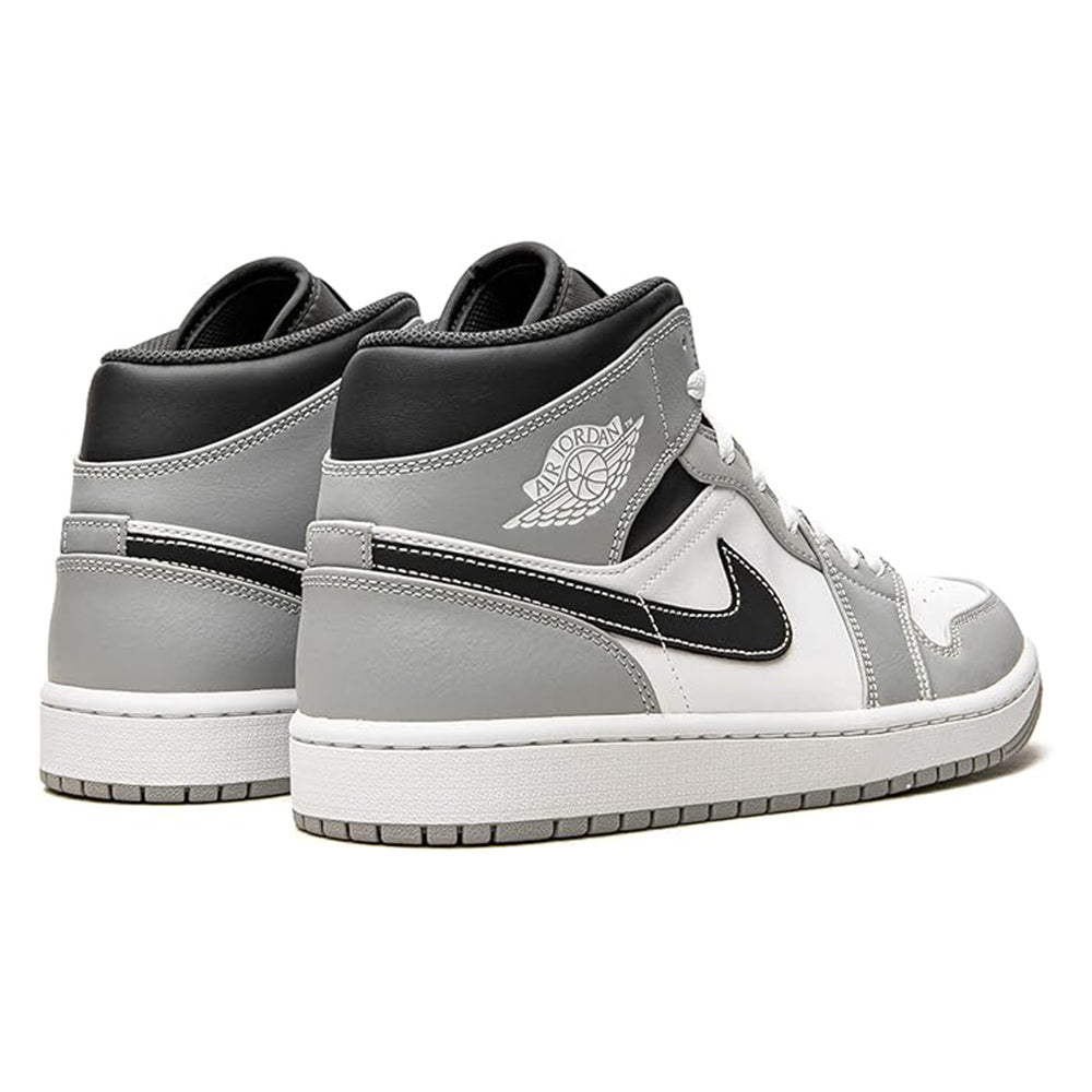 Men's Jordan 1 Mid LT Smoke Grey/white-anthracite (554724 078) Sneakers - Premium Brand Shoes for Men and Women
