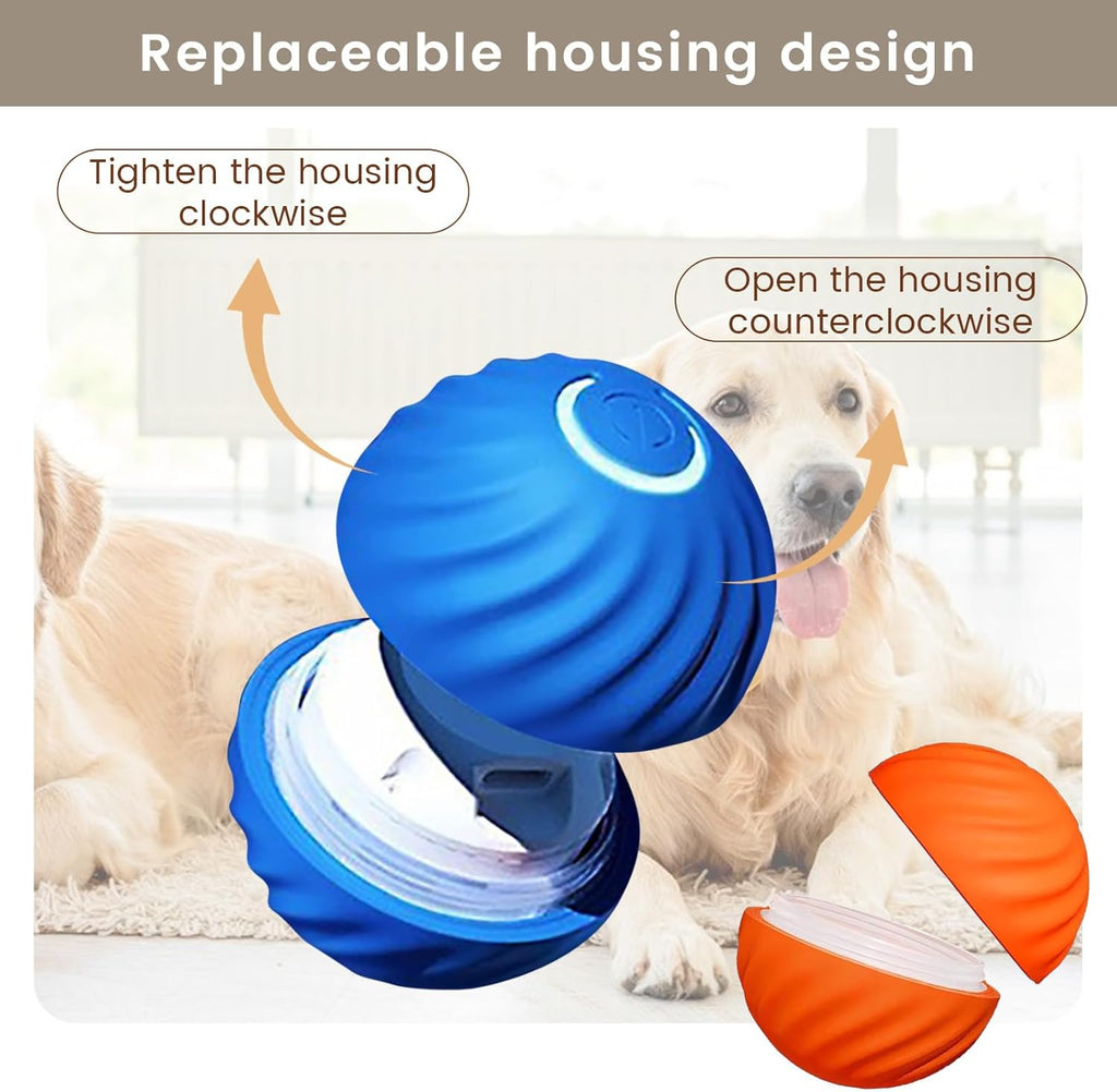 Gravity Bouncing Dog Ball Interactive Pet Chew Toy