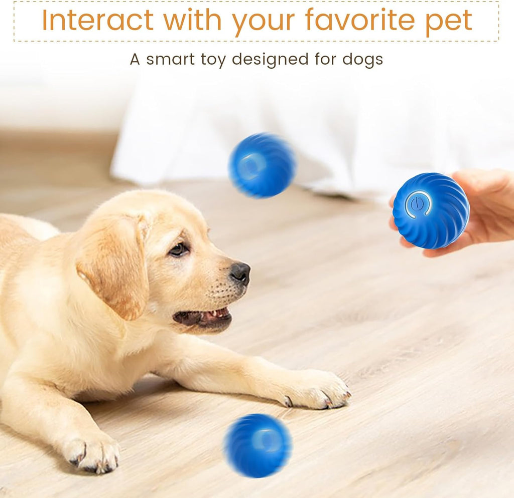 Gravity Bouncing Dog Ball Interactive Pet Chew Toy