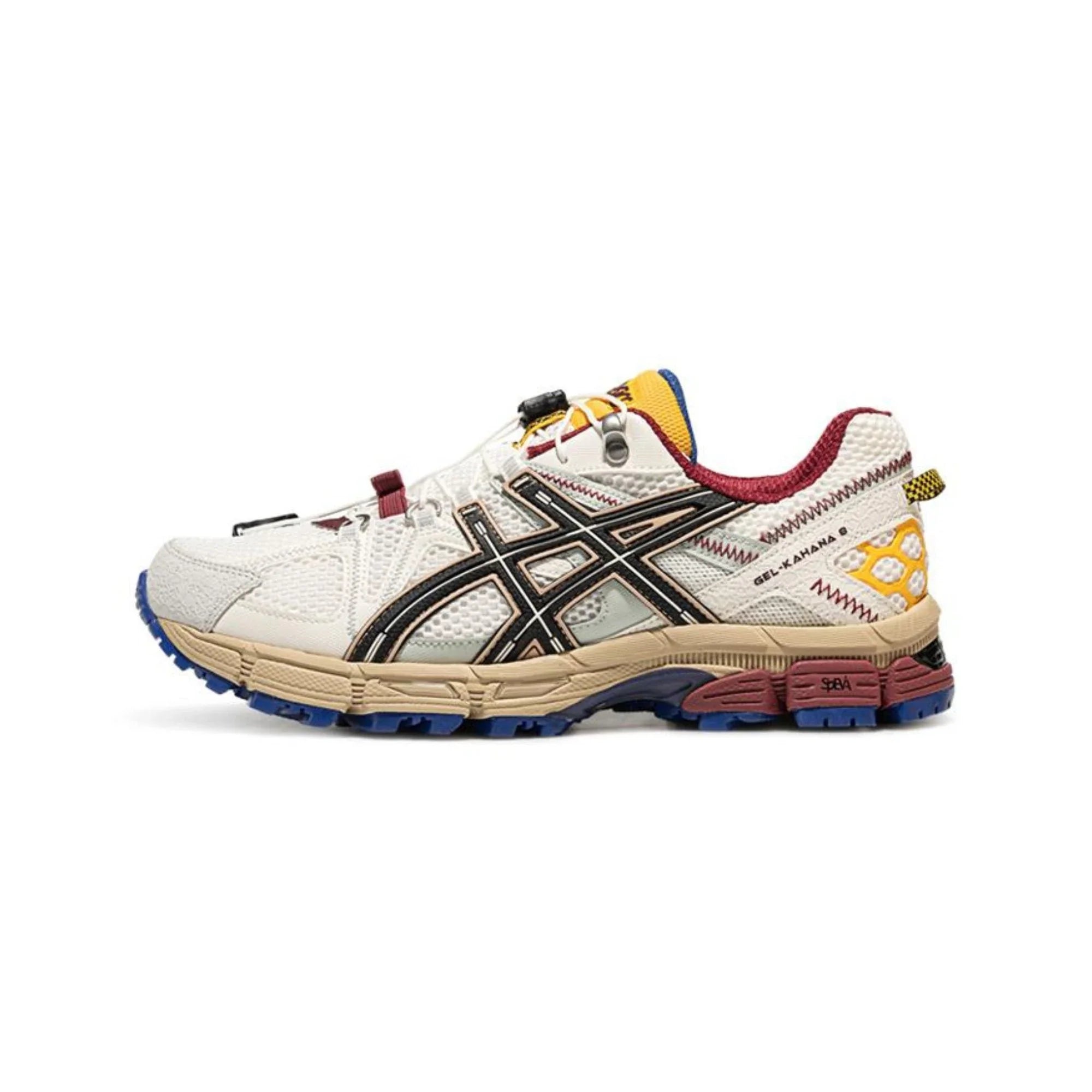ASICS GEL-Kahana 8 'White/Maroon/Yellow/Blue'