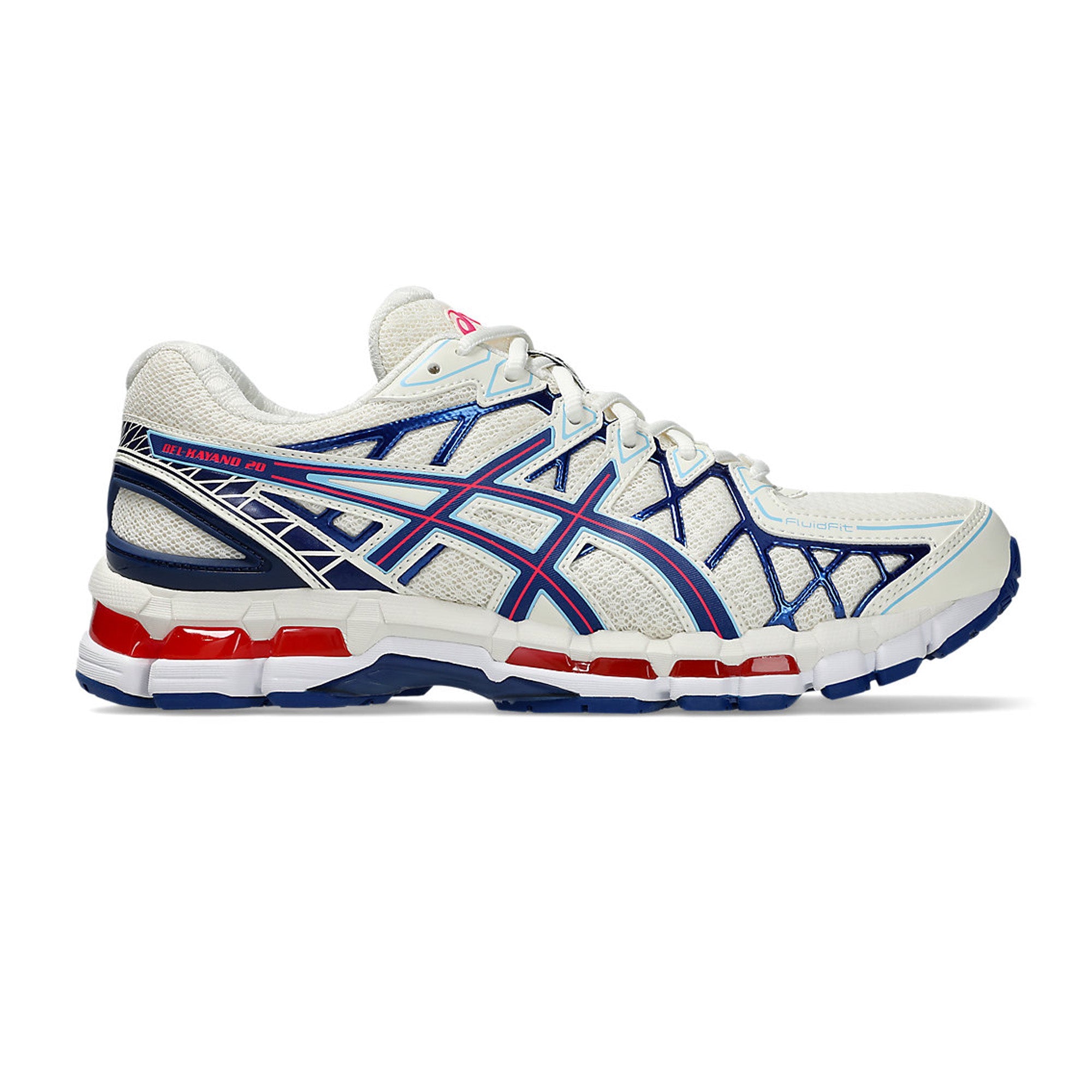 ASICS Gel-Kayano 20 'Cream Blue Red' (2025)