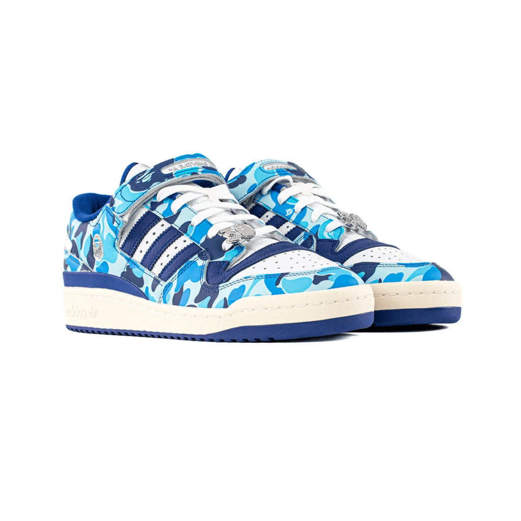 Adidas Forum 84 Low 'Bape 30th Anniversary Blue Camo' (2023)