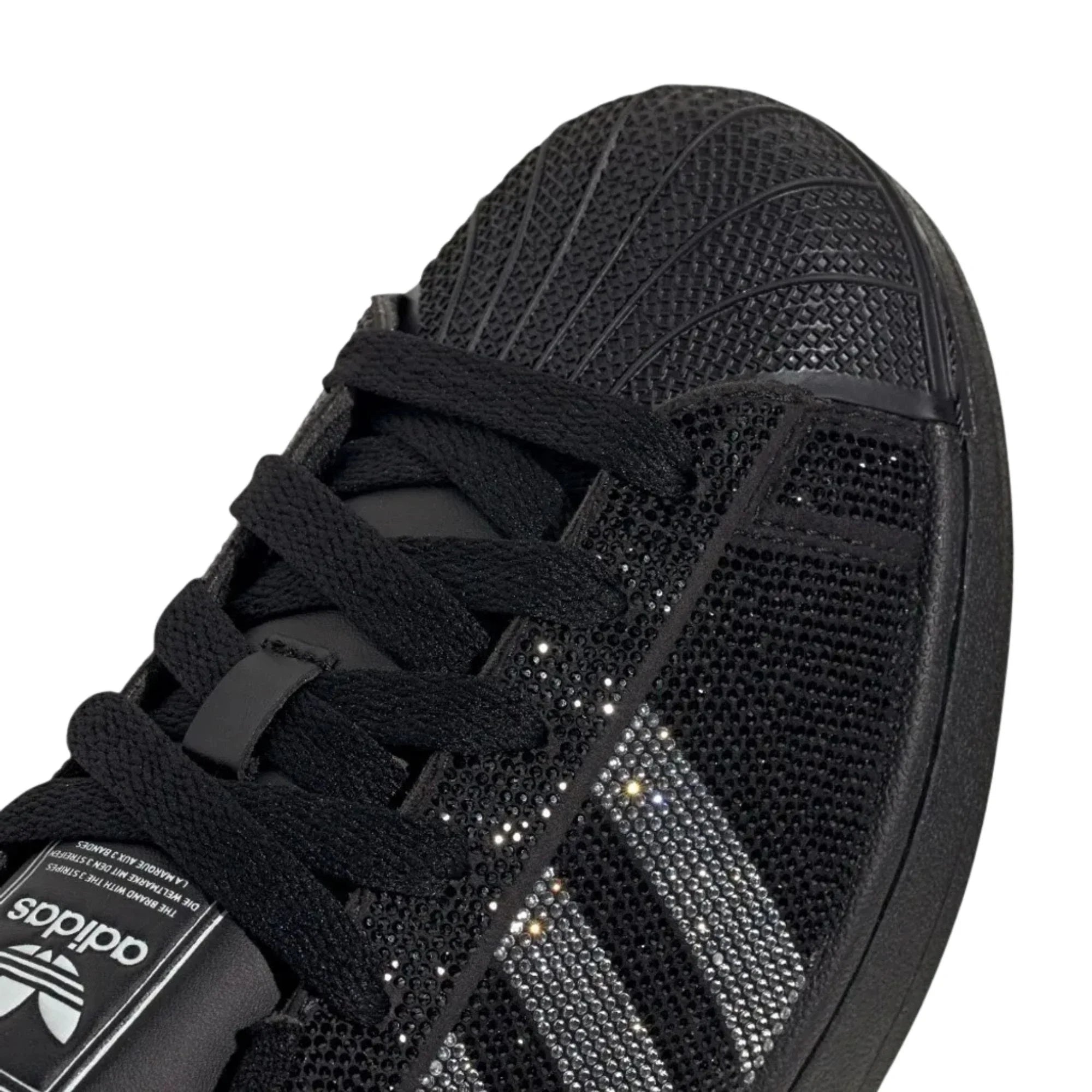 Adidas Superstar II 'Core Black Silver Metallic Off White' Women's (2025)