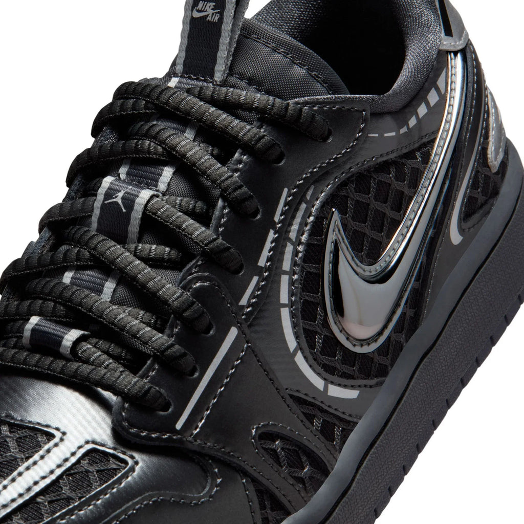 Air Jordan 1 Low Method of Make V3 'Black Metallic Silver' Women's (2025)
