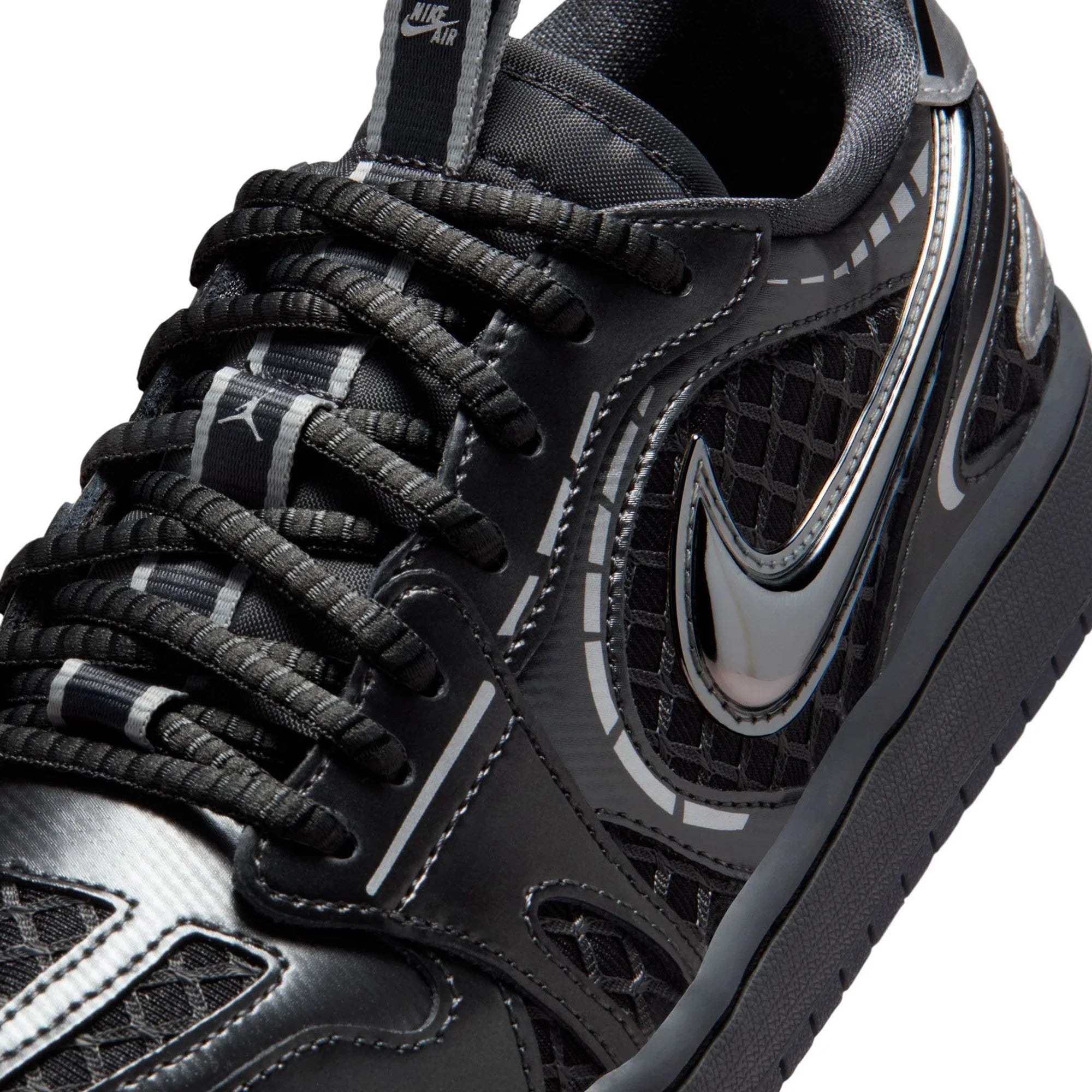 Air Jordan 1 Low Method of Make V3 'Black Metallic Silver' Women's (2025)