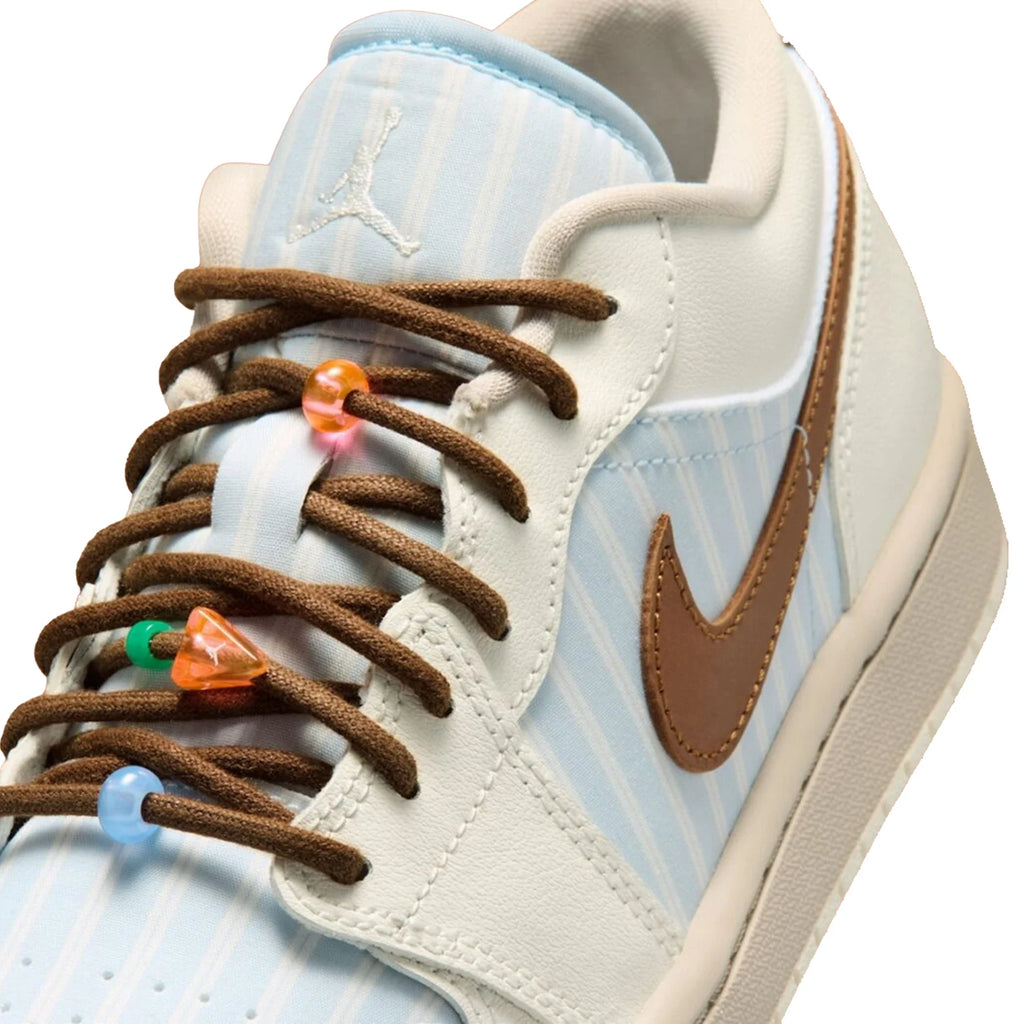 Air Jordan 1 Low Pinstripe Pack 'Hydrogen Blue Cream' Women's (2026)