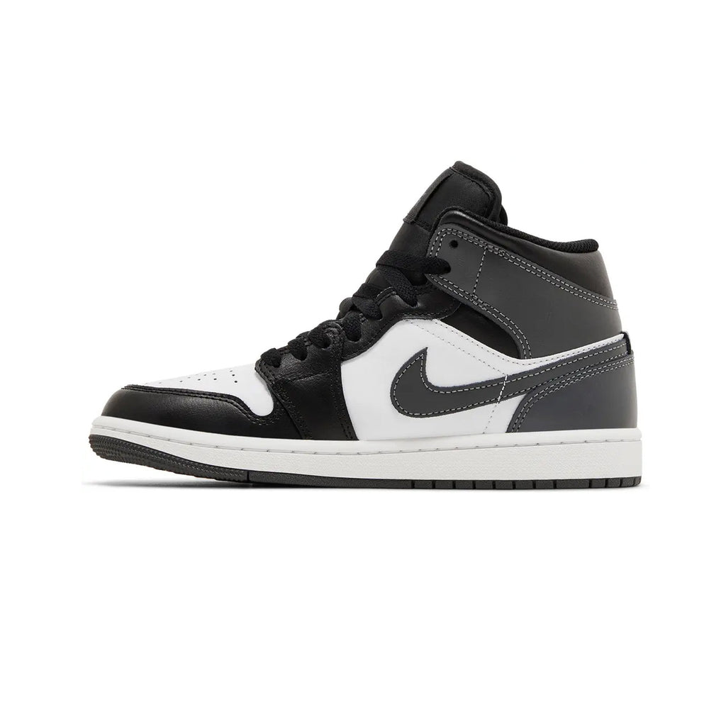 Air Jordan 1 Mid 'Black White Iron Grey' (2024)