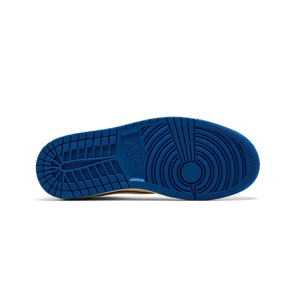 Air Jordan 1 Retro Low OG SP Fragment x Travis Scott 'Sail / Military Blue' (2025)