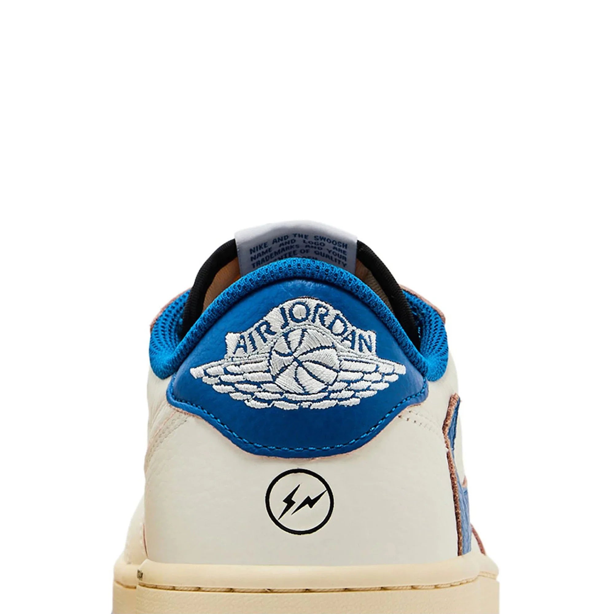Air Jordan 1 Retro Low OG SP Fragment x Travis Scott 'Sail / Military Blue' (2025)