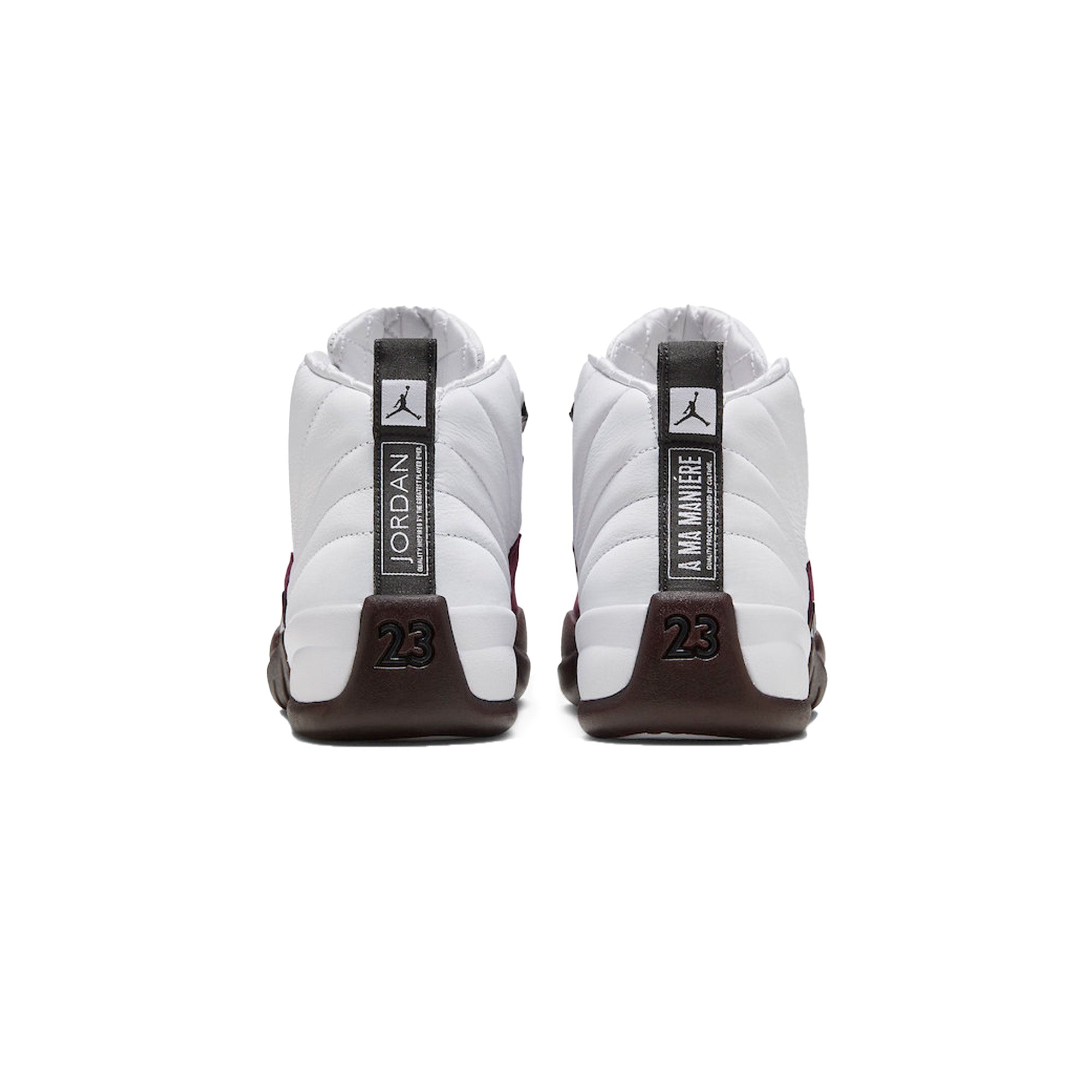 Air Jordan 12 x A Ma Maniere 'Burgundy White' W (2023)