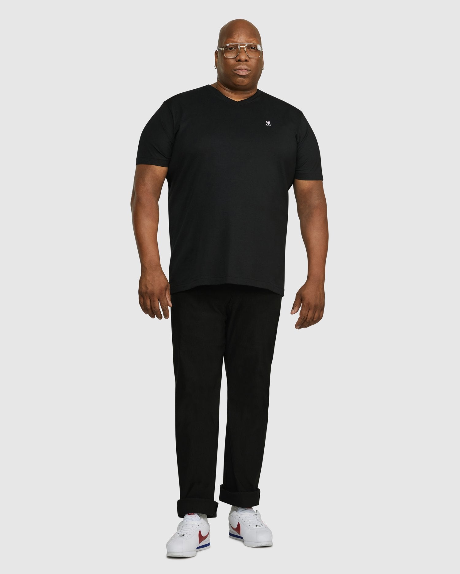 Big and Tall Classic V Neck Tee Sneakers - Premium Brand Shoes for Men and Women