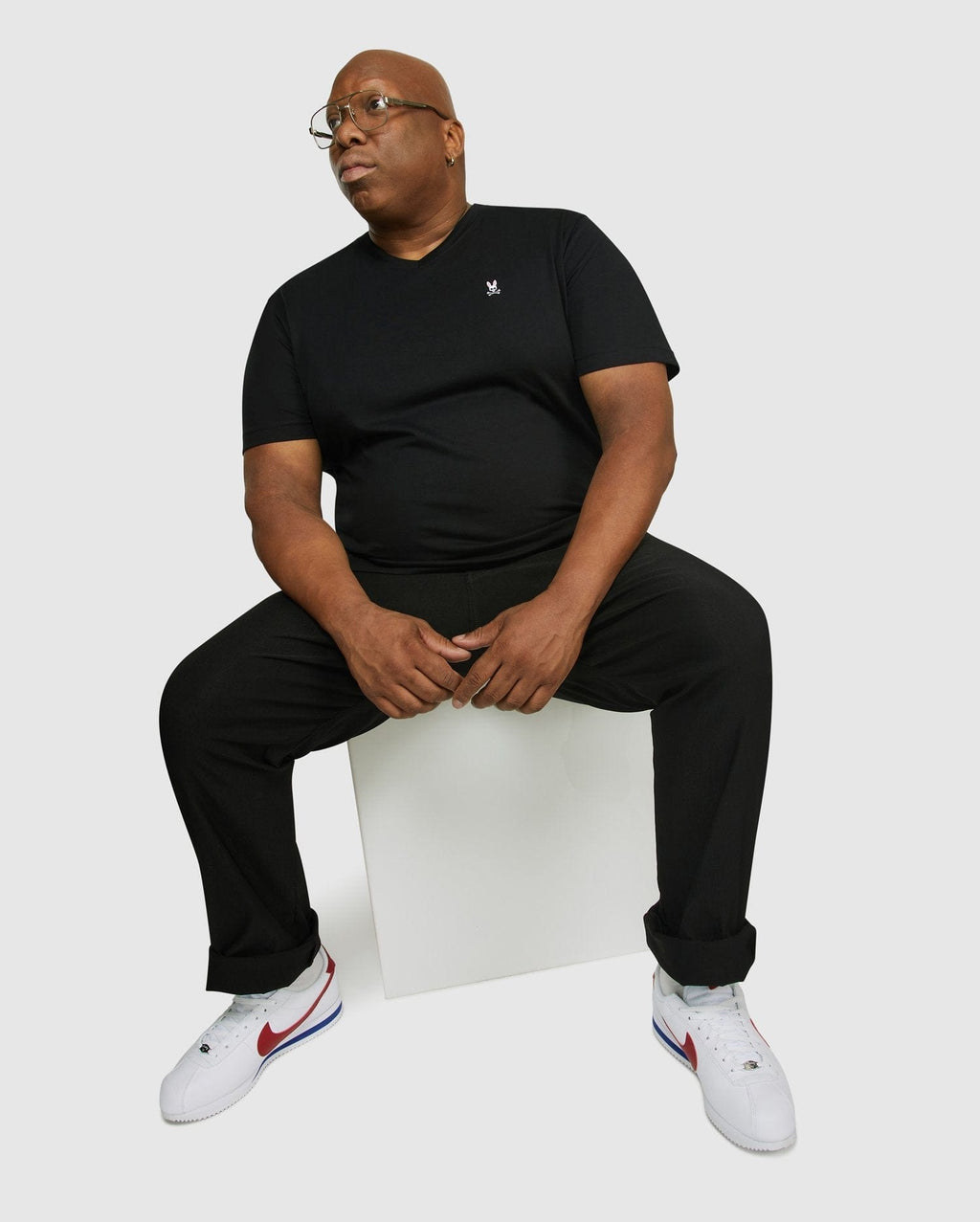 Big and Tall Classic V Neck Tee Sneakers - Premium Brand Shoes for Men and Women