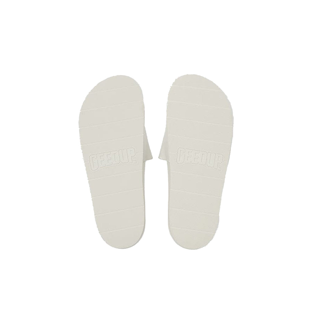 Geedup Core Logo Emboss Slides 'Bone' (2025)