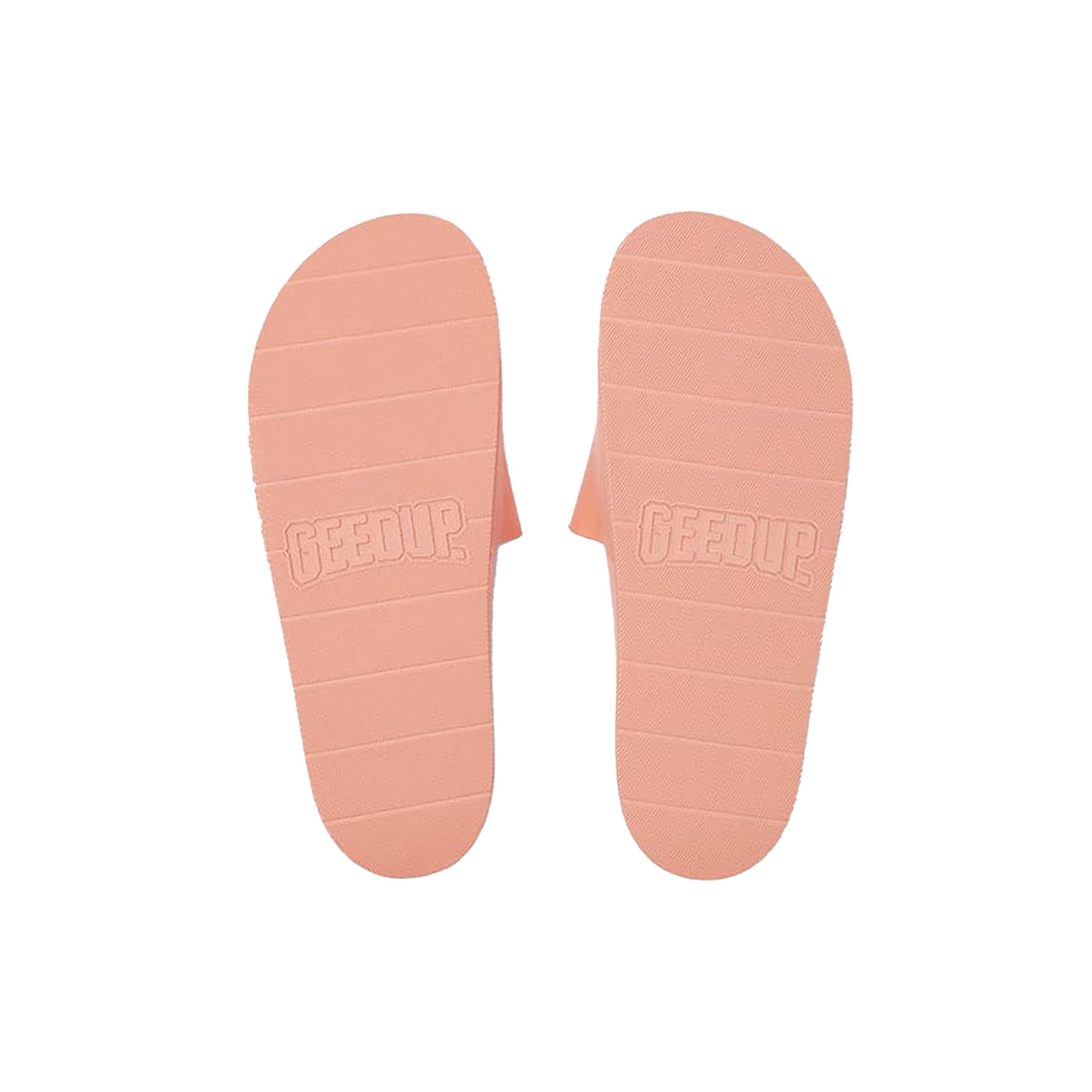Geedup Core Logo Emboss Slides 'Peach' (2025)