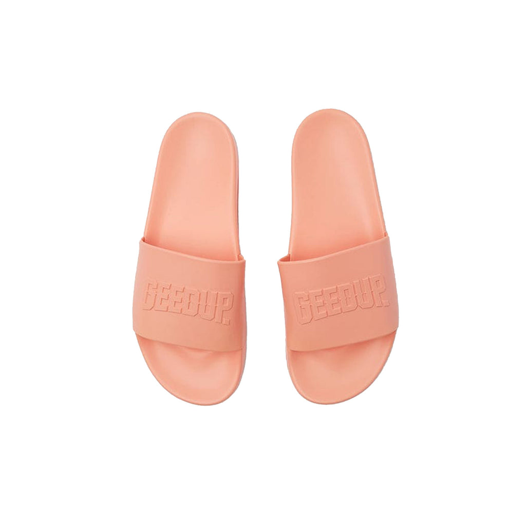 Geedup Core Logo Emboss Slides 'Peach' (2025)