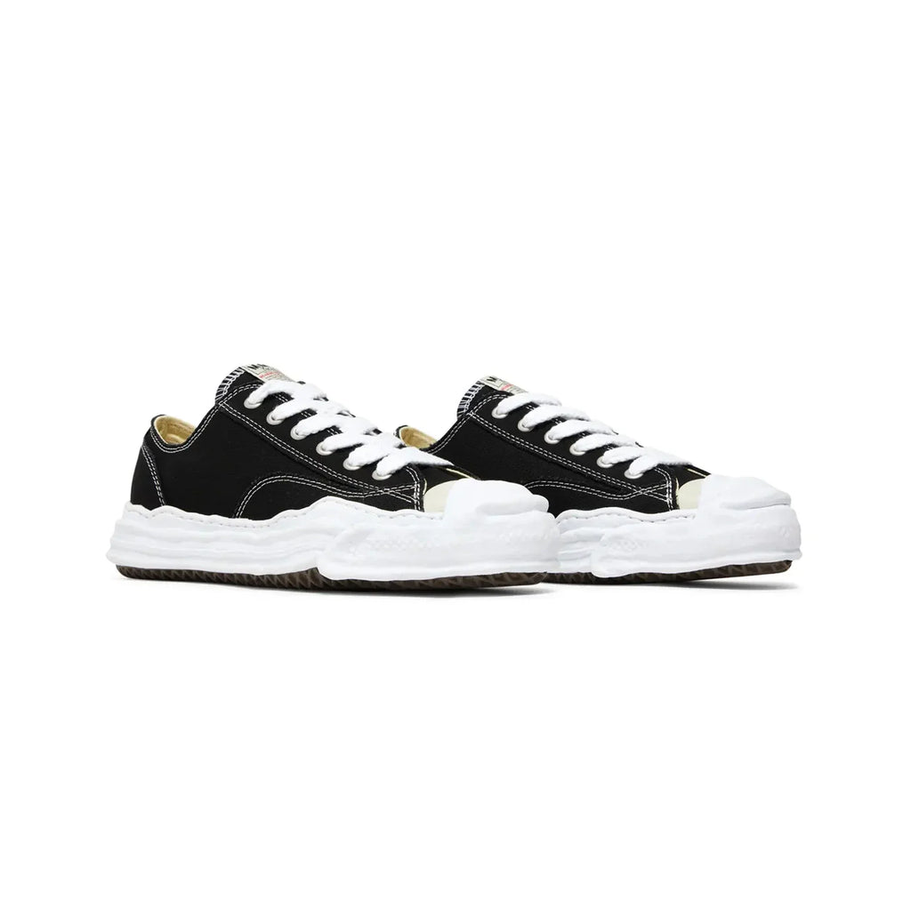 Maison Mihara Yasuhiro Hank OG Sole Canvas Low 'Black White' (2022)