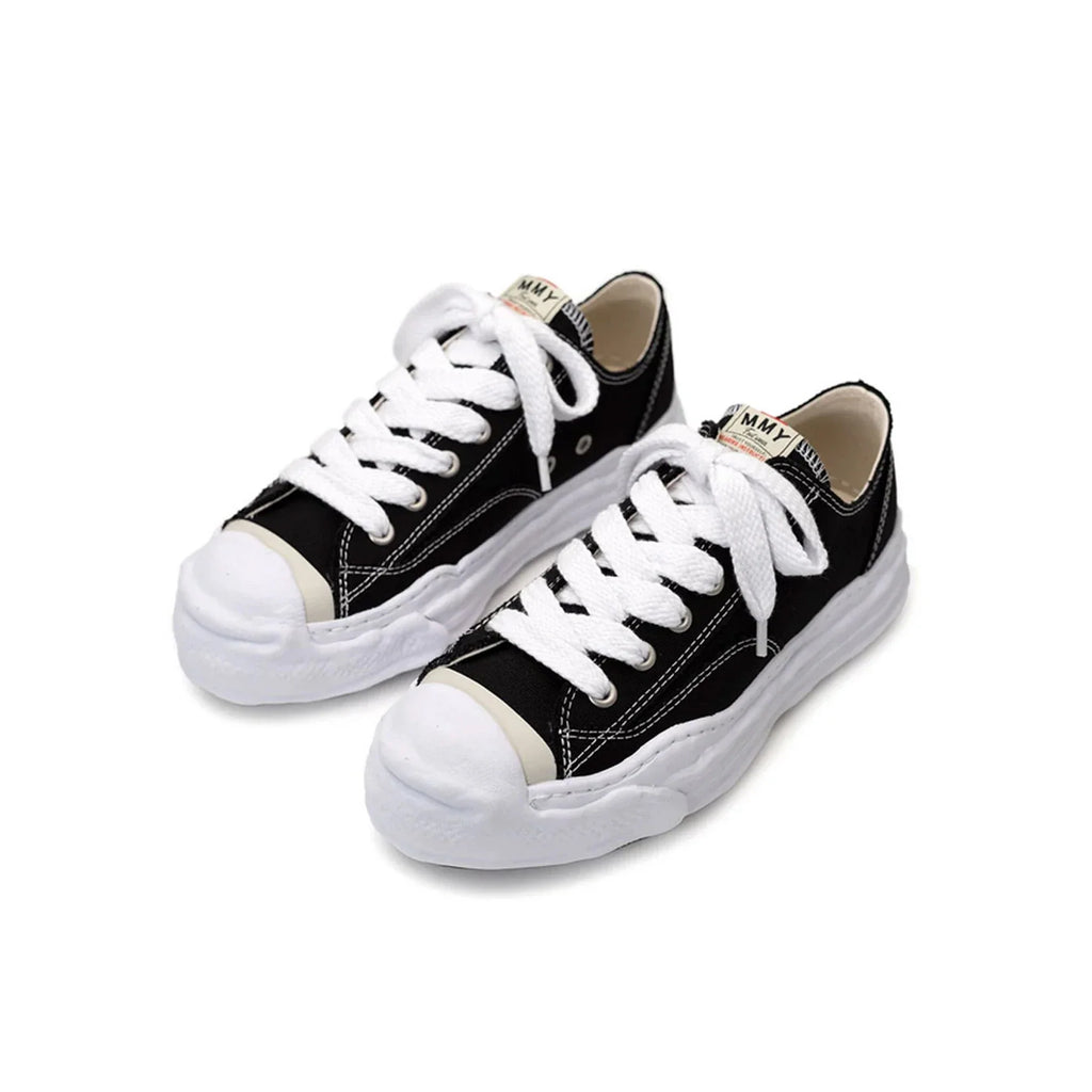 Maison Mihara Yasuhiro Hank OG Sole Canvas Low 'Black White' (2022)