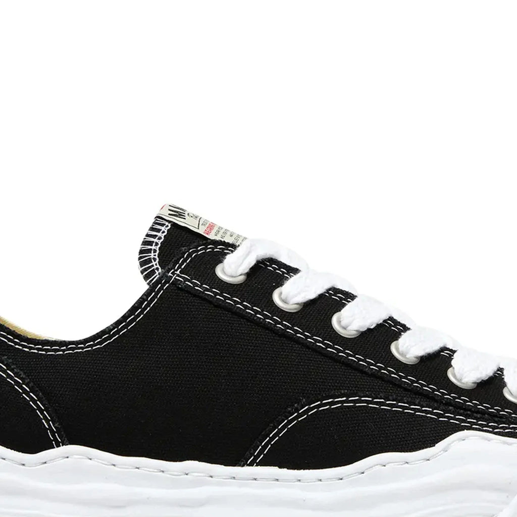 Maison Mihara Yasuhiro Hank OG Sole Canvas Low 'Black White' (2022)