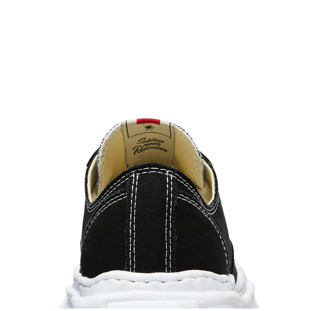 Maison Mihara Yasuhiro Hank OG Sole Canvas Low 'Black White' (2022)