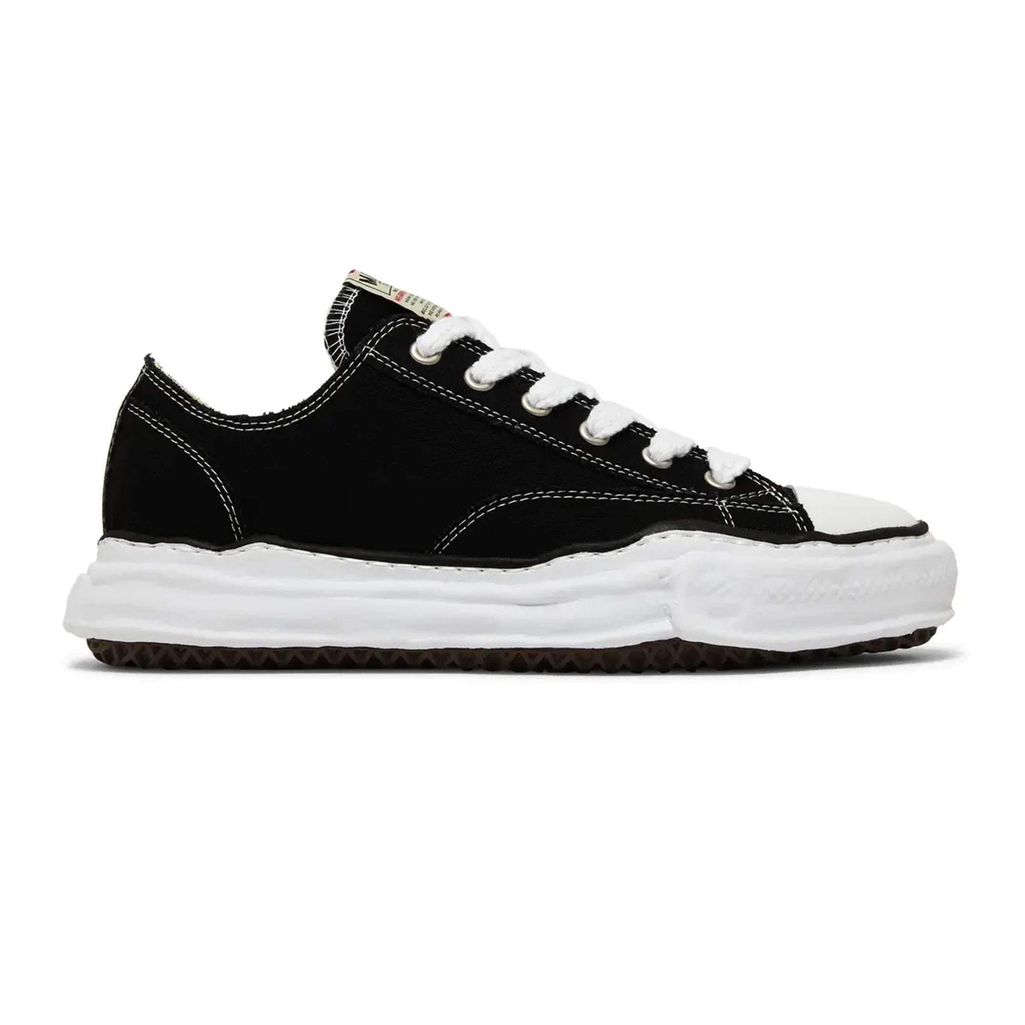 Maison Mihara Yasuhiro Peterson OG Sole Canvas Low 'Black' (2022)