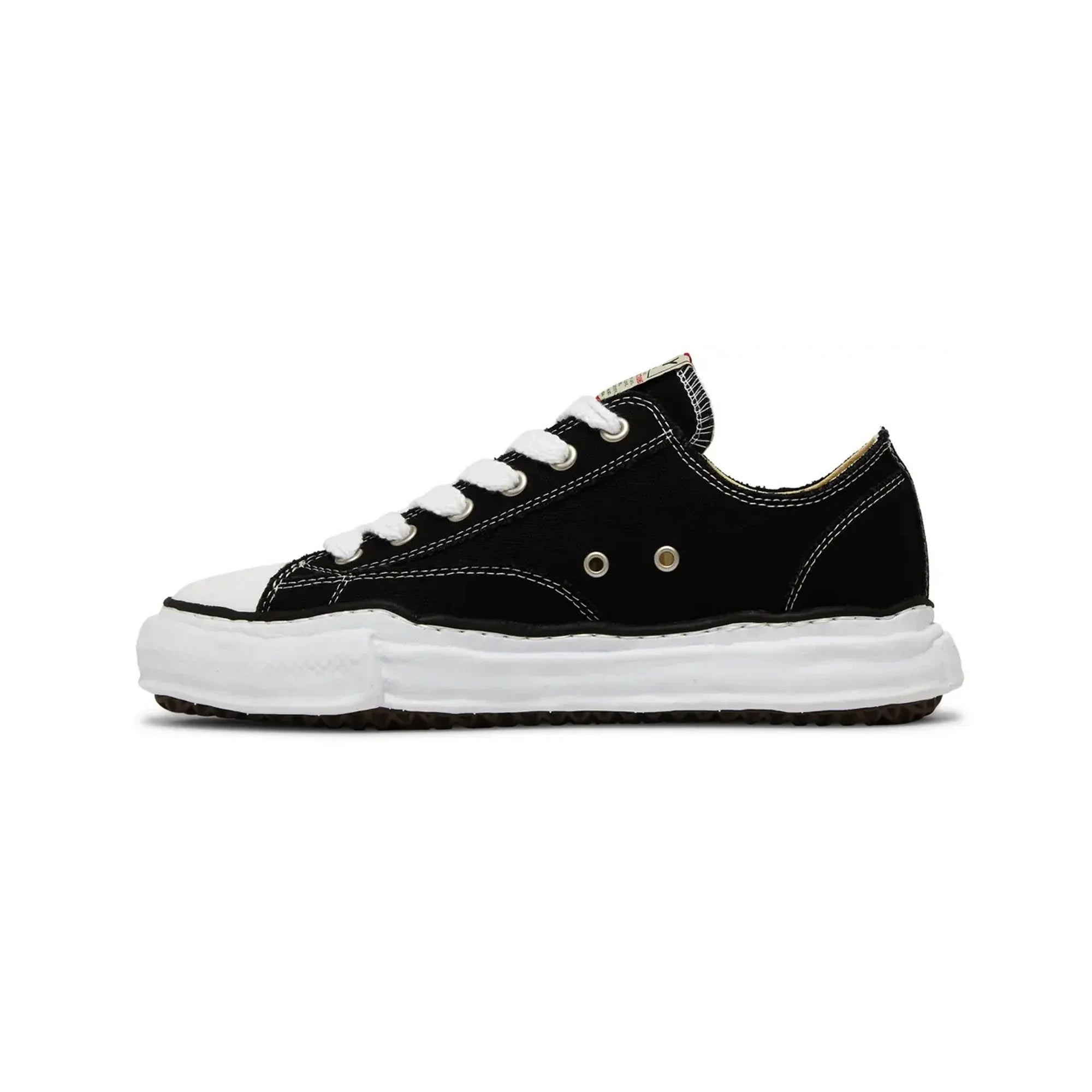 Maison Mihara Yasuhiro Peterson OG Sole Canvas Low 'Black' (2022)