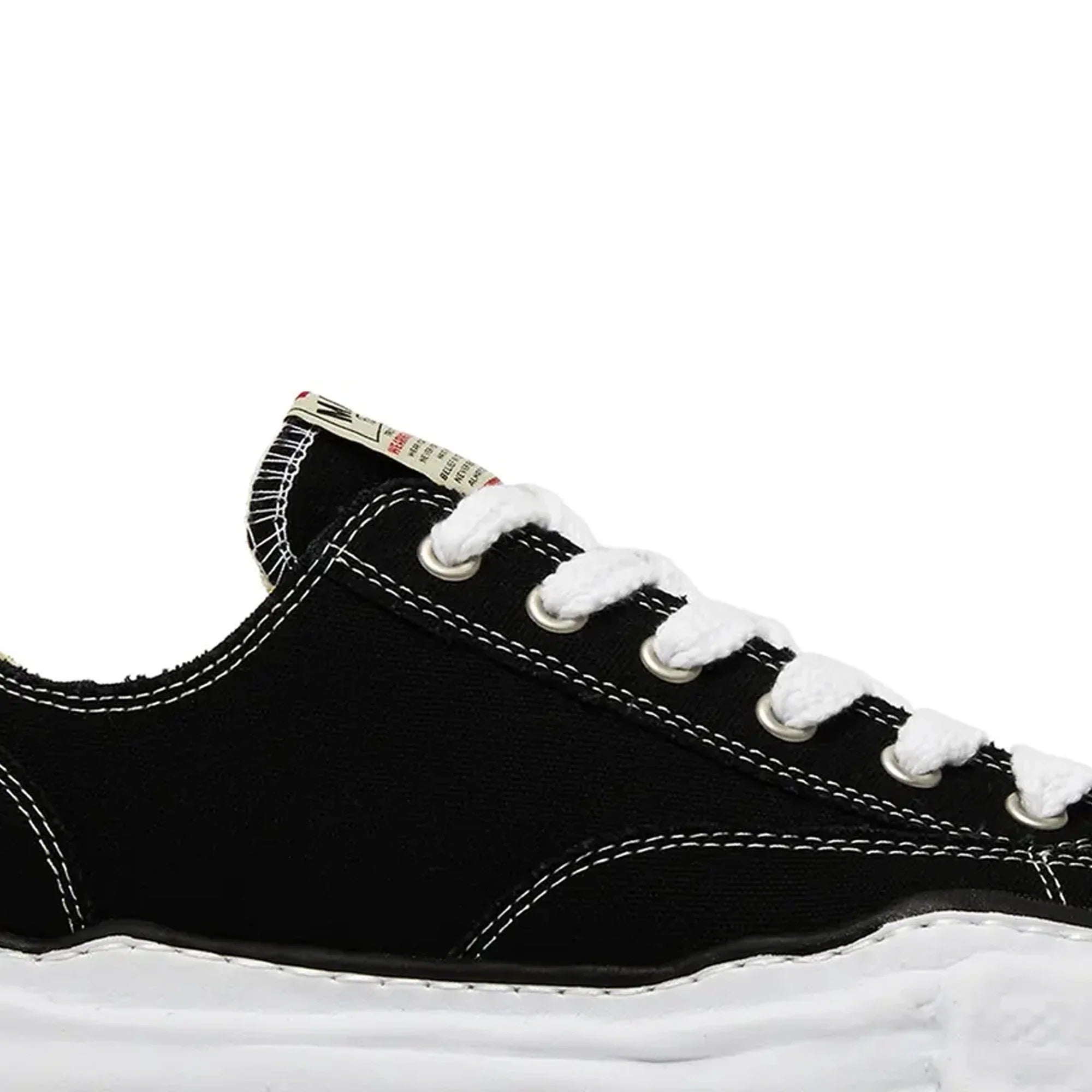 Maison Mihara Yasuhiro Peterson OG Sole Canvas Low 'Black' (2022)