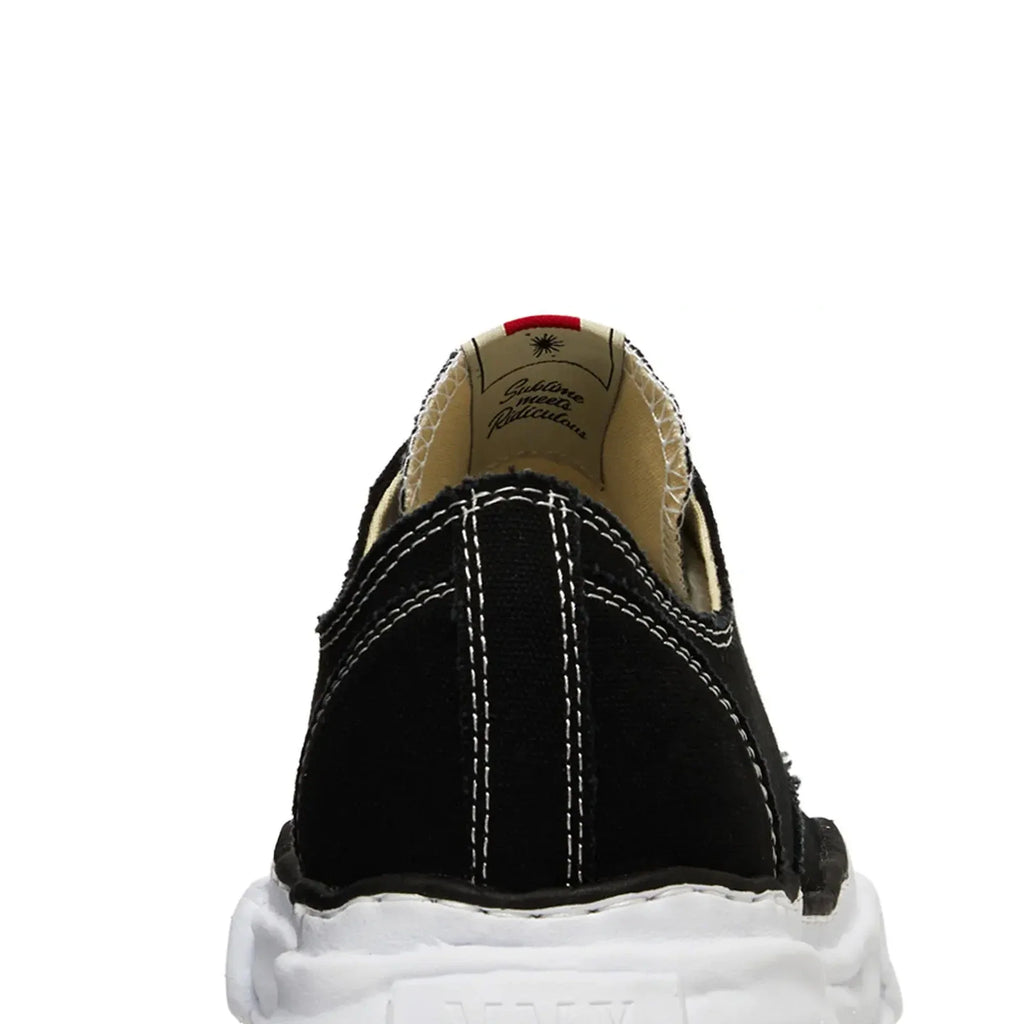 Maison Mihara Yasuhiro Peterson OG Sole Canvas Low 'Black' (2022)