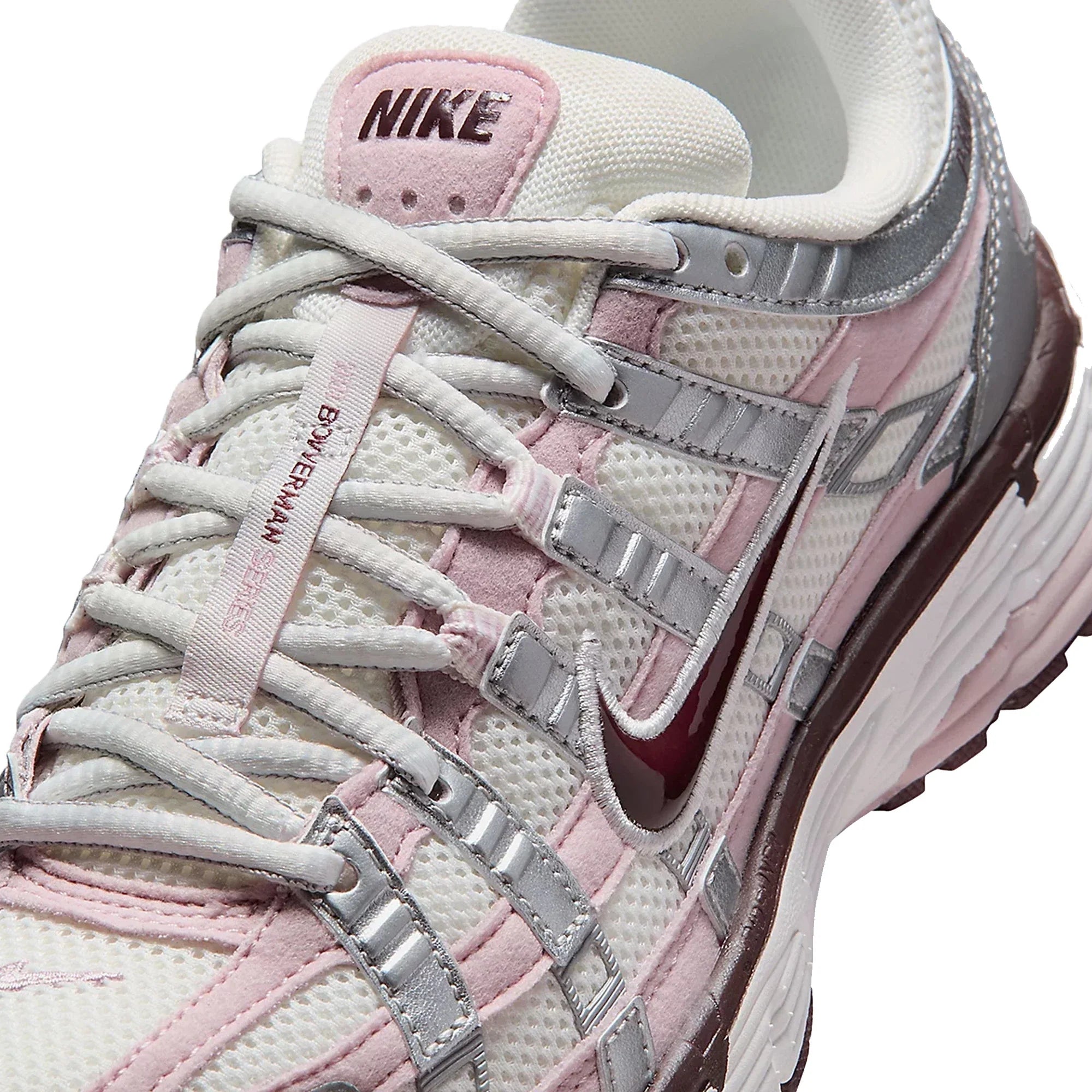 Nike P-6000 'Silver Burgundy Plum Chalk' Women's (2025)