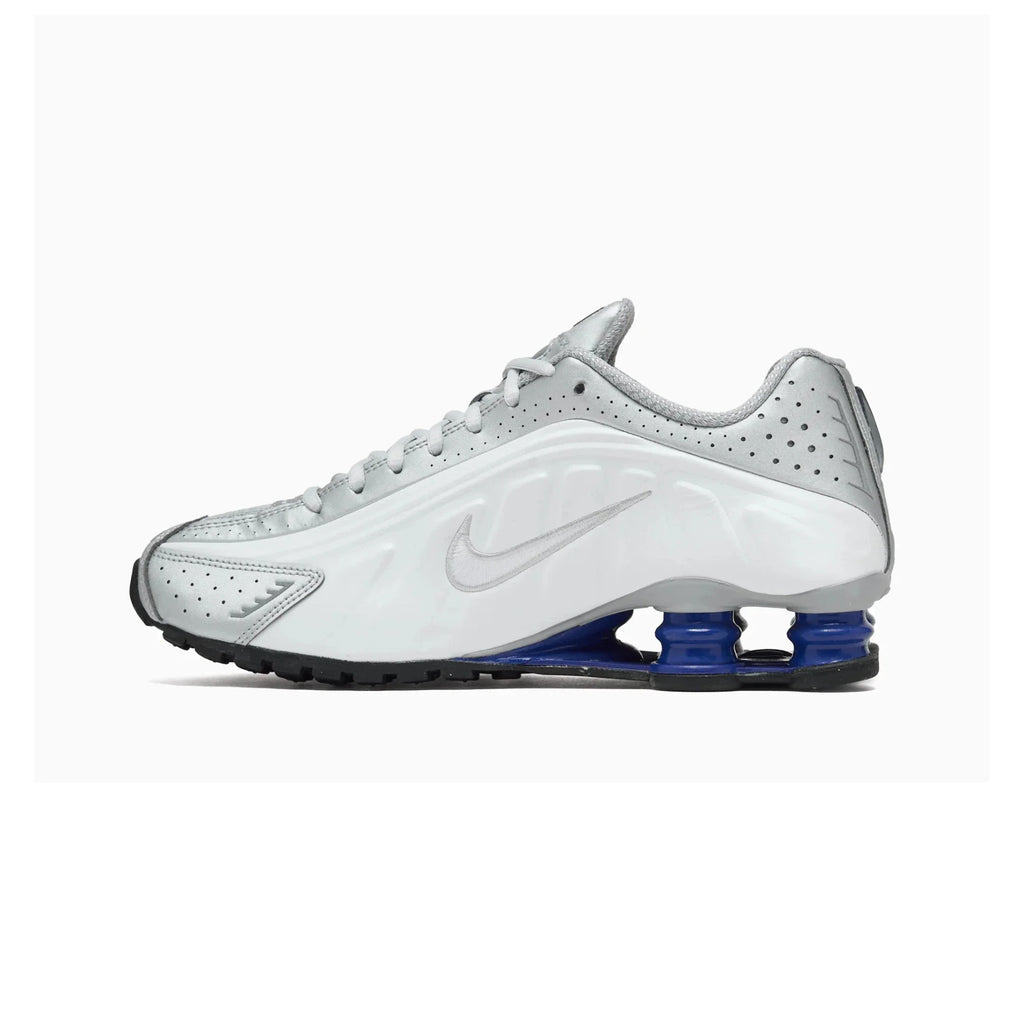 Nike Shox R4 'Metallic Silver Deep Royal Blue'