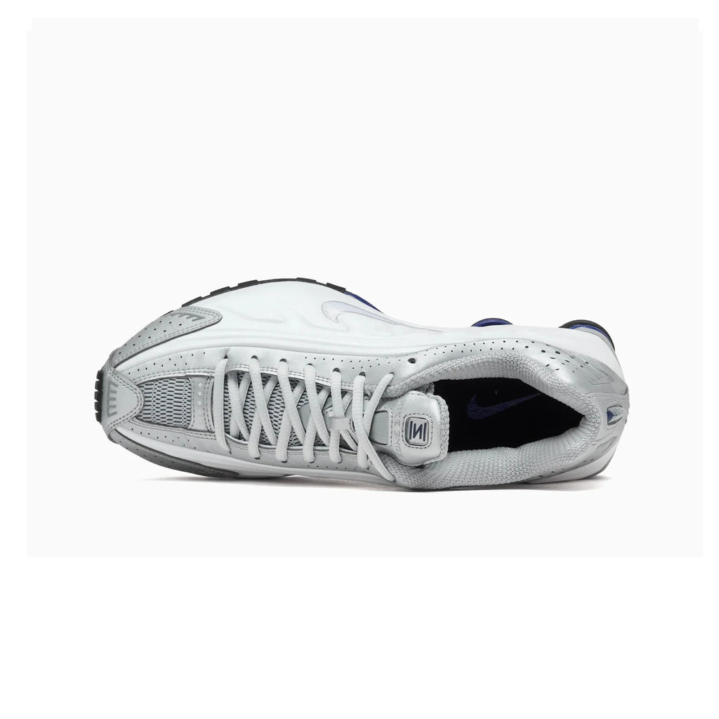 Nike Shox R4 'Metallic Silver Deep Royal Blue'