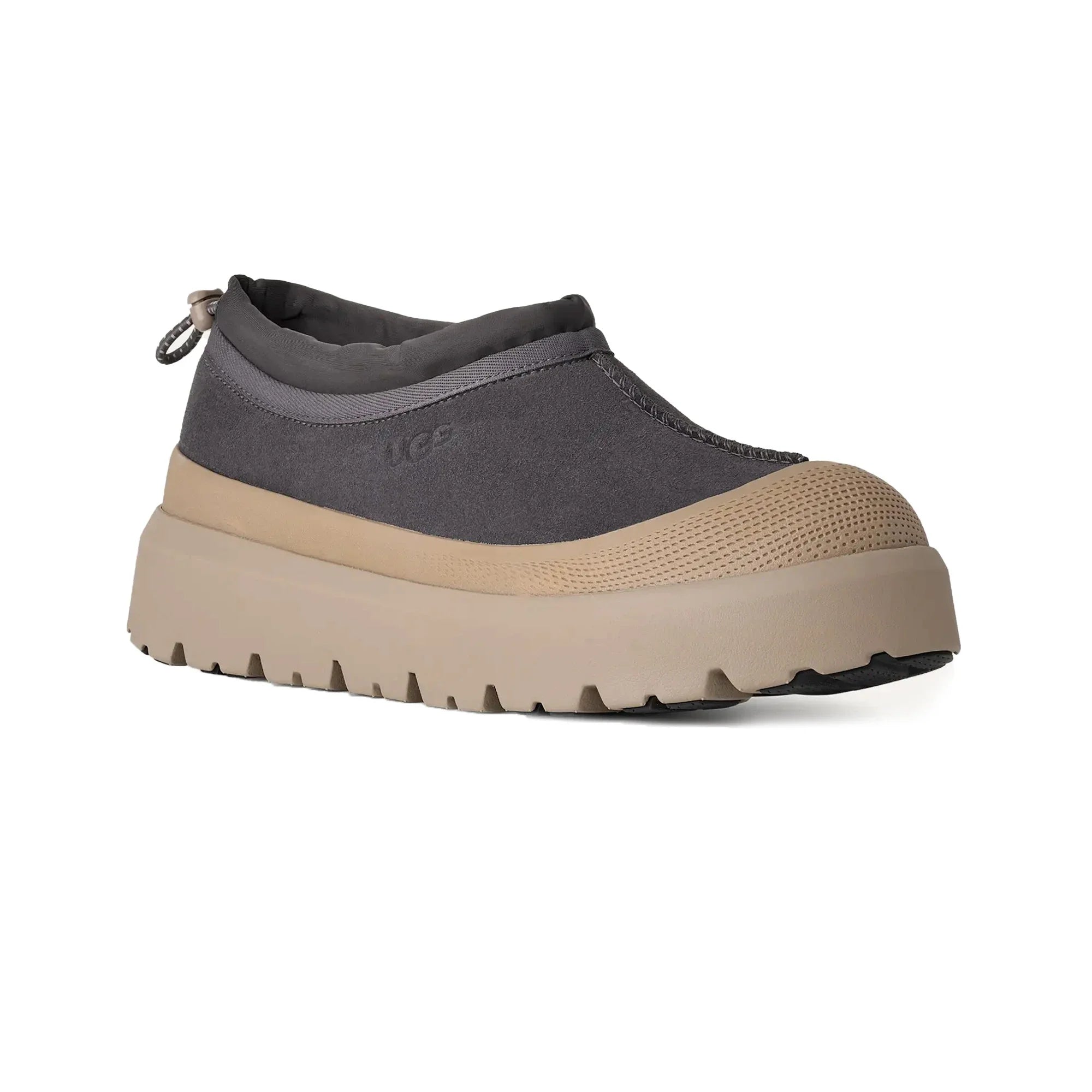 UGG Tasman Weather Hybrid Slipper 'Obsidian Cobble Grey'