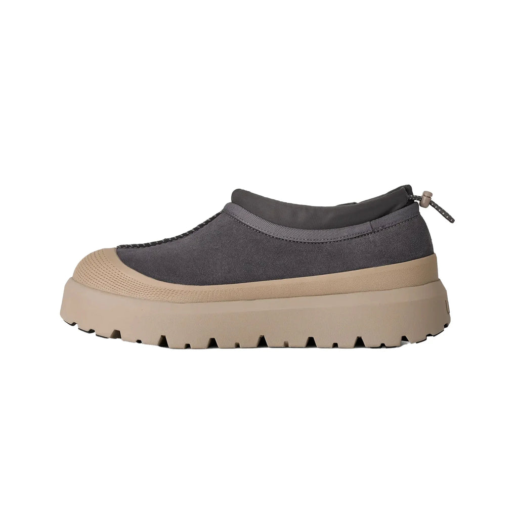 UGG Tasman Weather Hybrid Slipper 'Obsidian Cobble Grey'