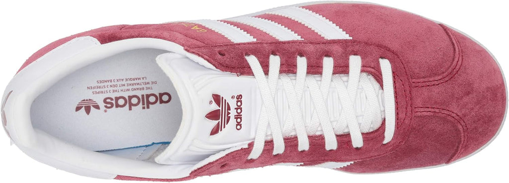 Men's Adidas Gazelle Collegiate Burgundy/ftwr Wht-gld Mtllic (b41645) Sneakers - Premium Brand Shoes for Men and Women