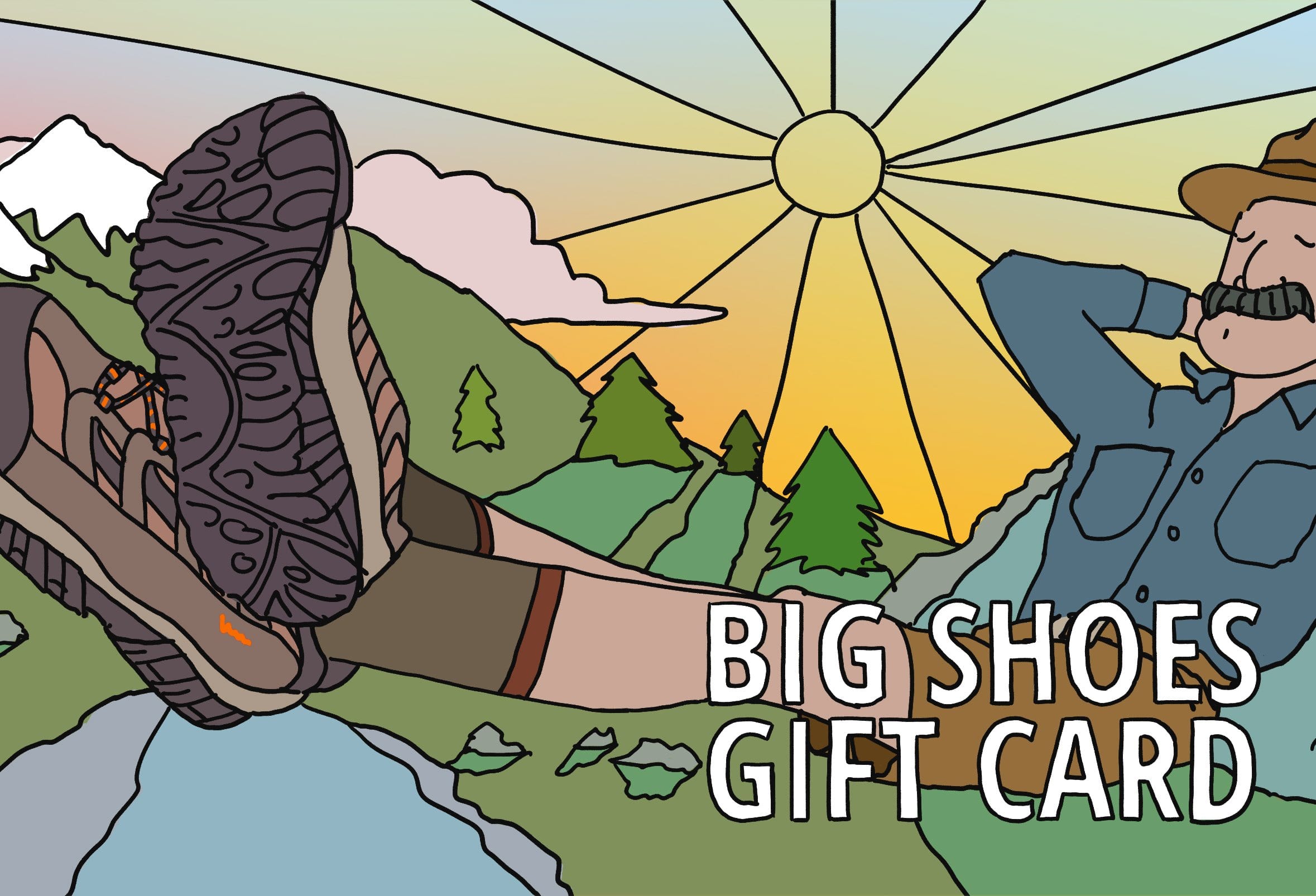 Big Shoes Gift Card Sneakers - Premium Brand Shoes for Men and Women