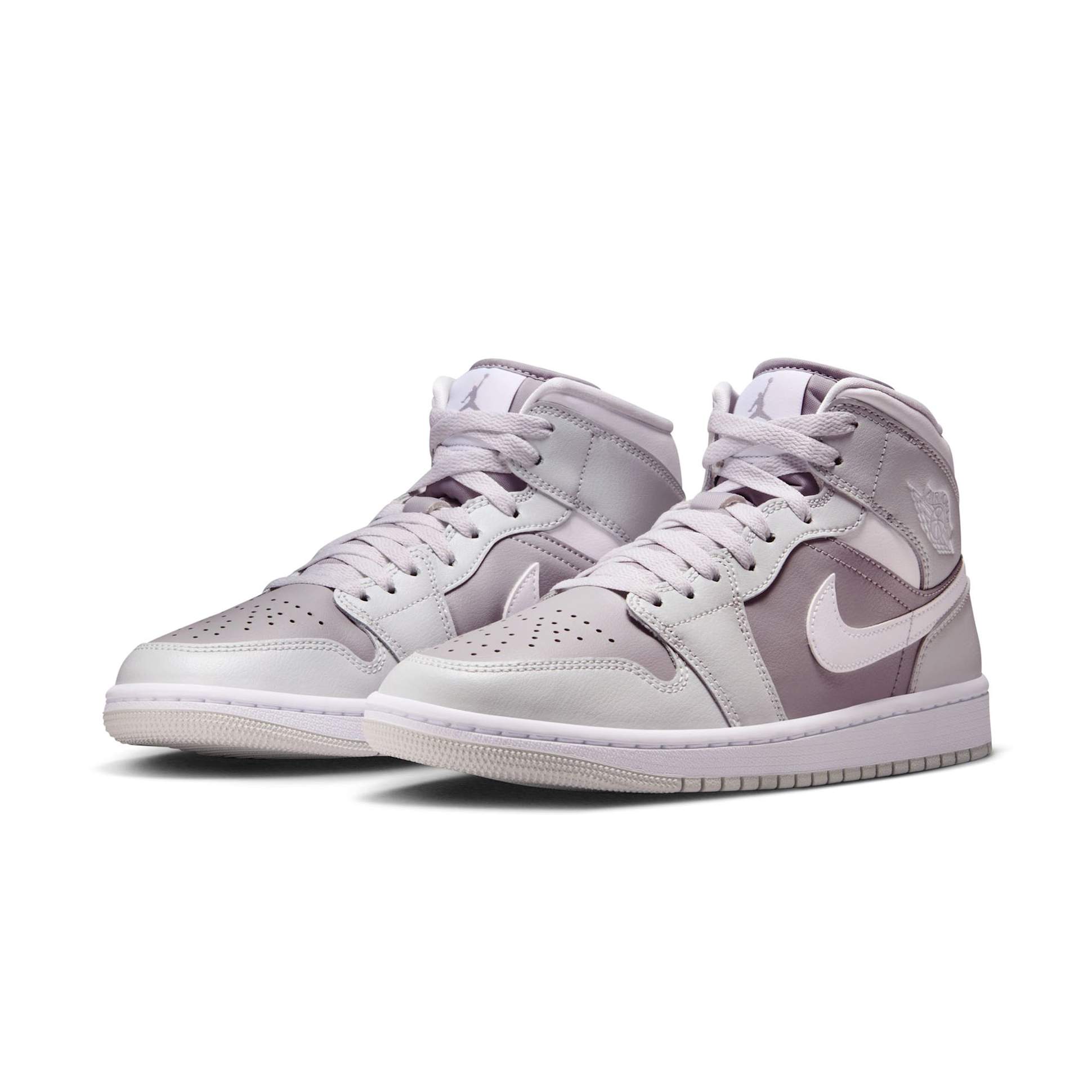 Women's Air Jordan 1 Mid Photon Dust/white (bq6472 008) Sneakers - Premium Brand Shoes for Men and Women