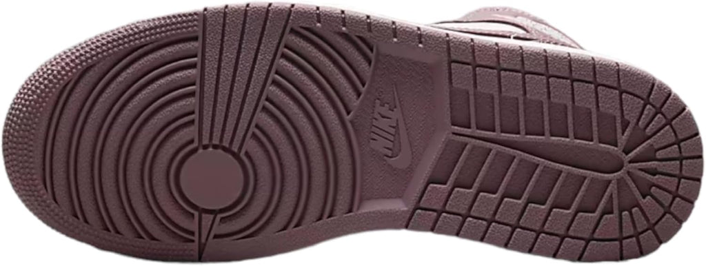 Women's Air Jordan 1 Mid Pure Platinum/sky J Mauve-sail (bq6472 050) Sneakers - Premium Brand Shoes for Men and Women