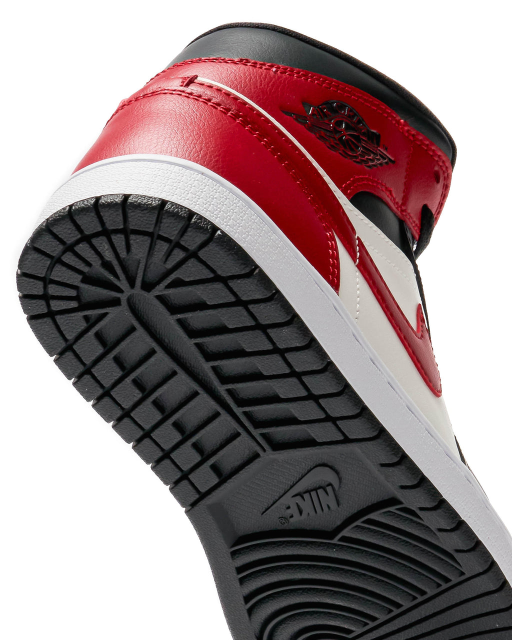Women's Air Jordan 1 Mid Sail/gym Red-off Noir-white (bq6472 160) Sneakers - Premium Brand Shoes for Men and Women