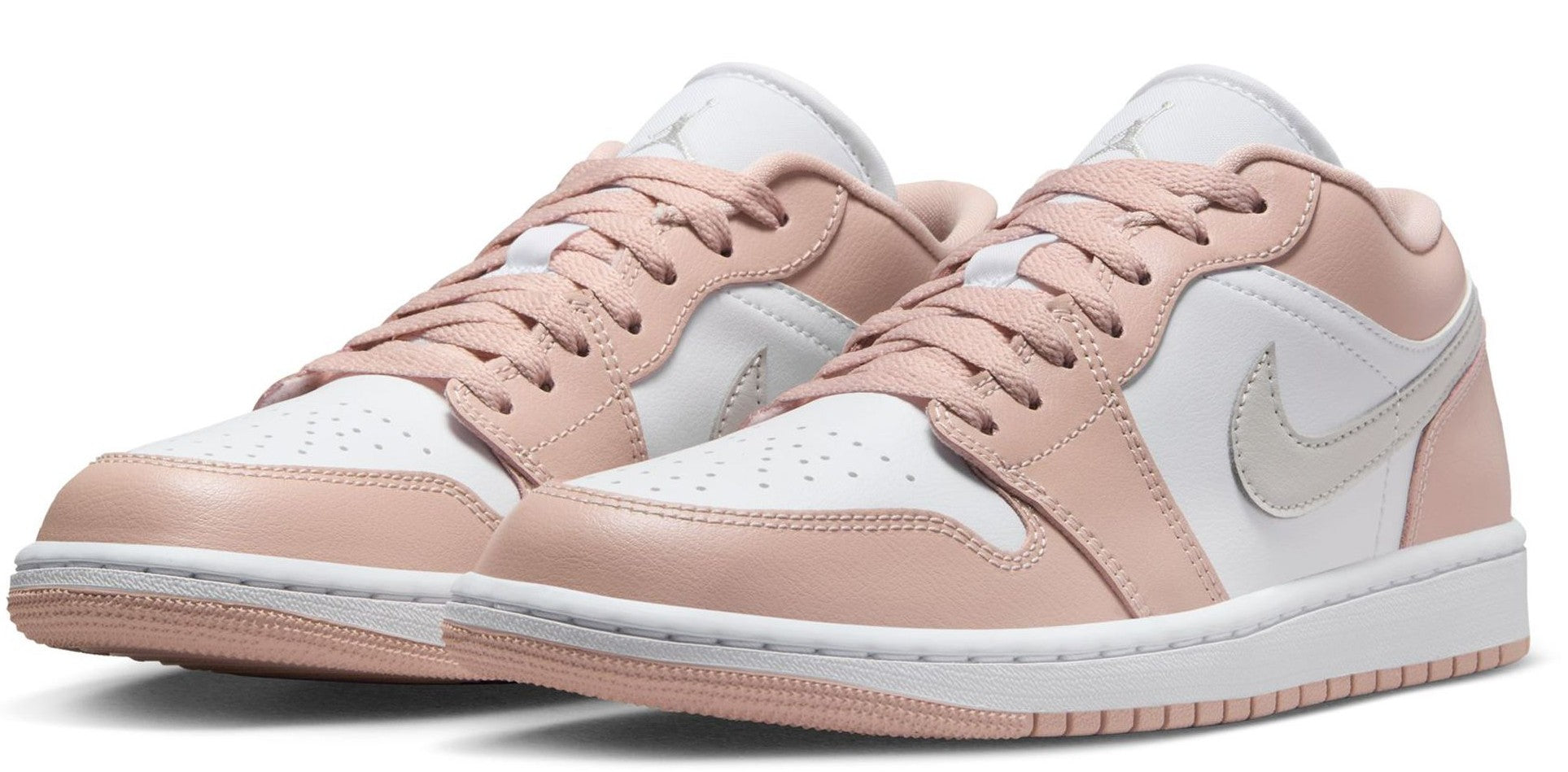 Women's Air Jordan 1 Low White/light Bone (dc0774 120) Sneakers - Premium Brand Shoes for Men and Women