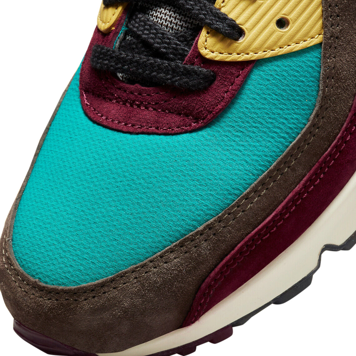 Men's and Big Kid's Nike Air Max 90 NRG Rdgrck/blk-trbo Grn (dc6083 200) Sneakers - Premium Brand Shoes for Men and Women