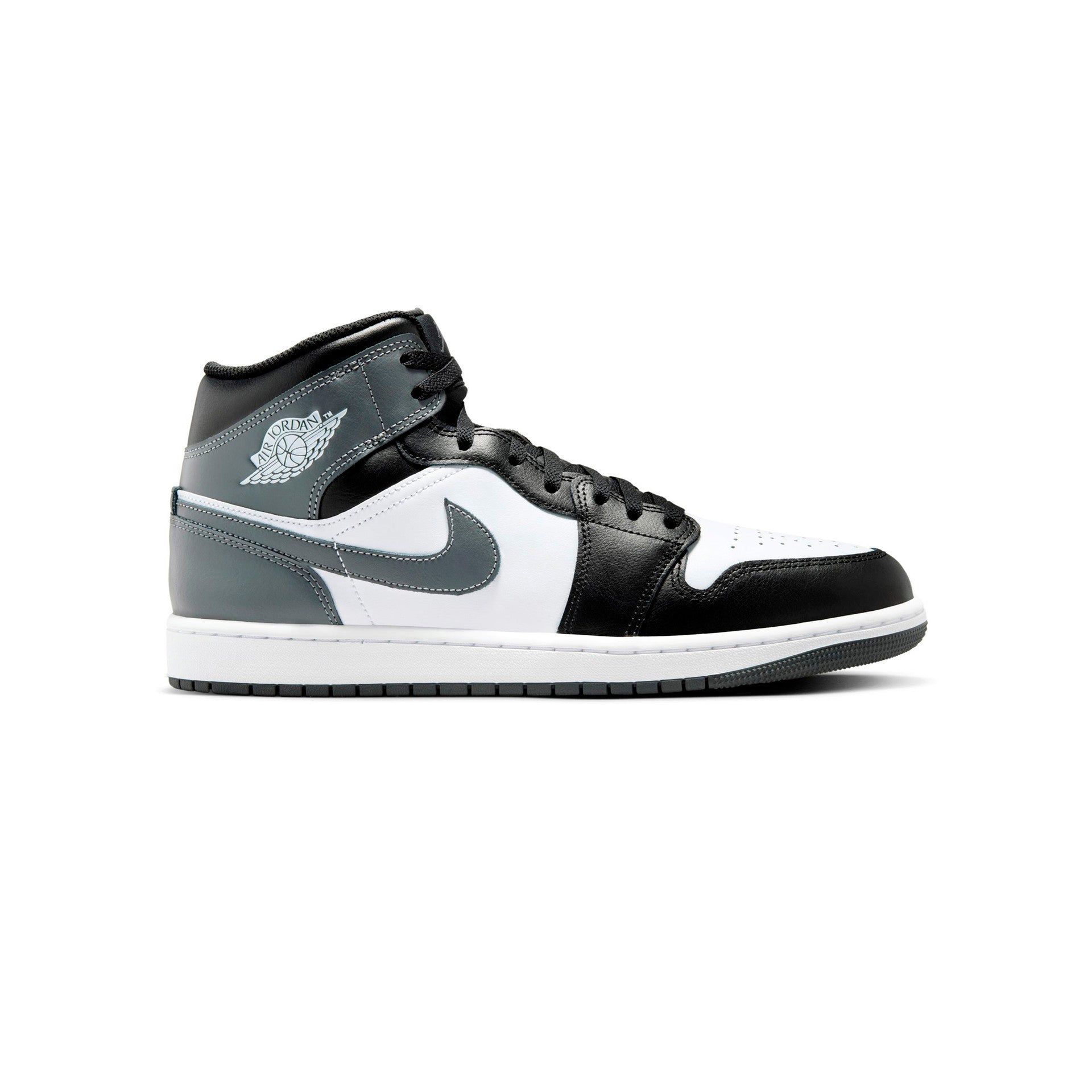 Men's Jordan 1 Mid Black/iron Grey-white (dq8426 001) Sneakers - Premium Brand Shoes for Men and Women