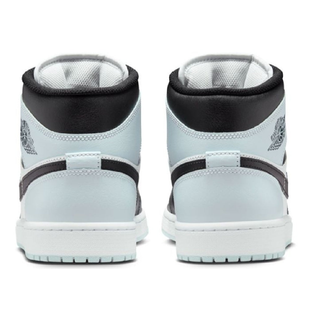 Men's Jordan 1 Mid Black/squadron Blue-aura-white (dq8426 002) Sneakers - Premium Brand Shoes for Men and Women