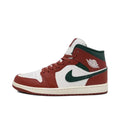 Men's Jordan 1 Mid Sail/midnight Green (dq8426 105) Sneakers - Premium Brand Shoes for Men and Women