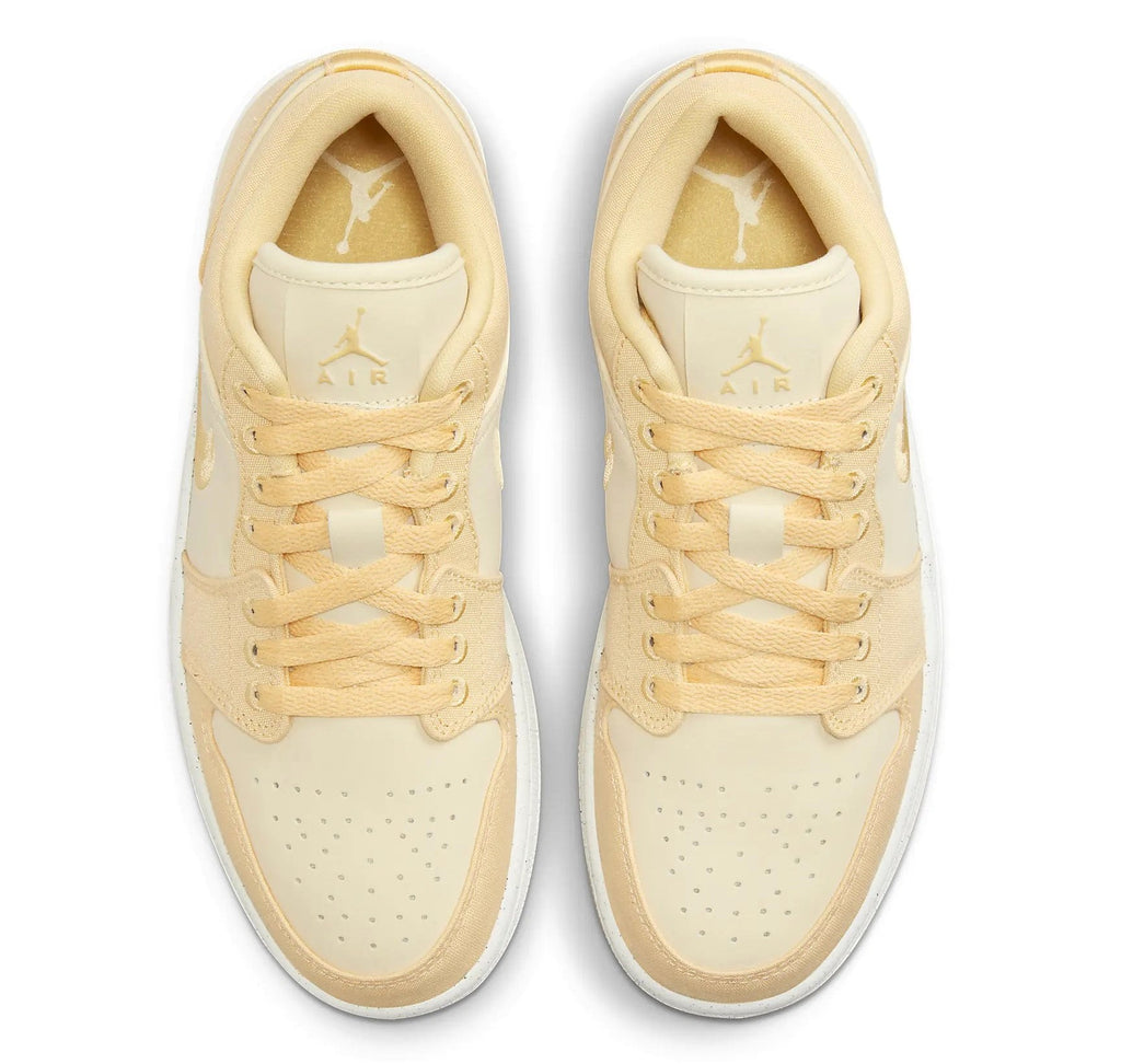 Women's Air Jordan 1 Low SE Celestial Gold/muslin-sail (dv0426 200) Sneakers - Premium Brand Shoes for Men and Women