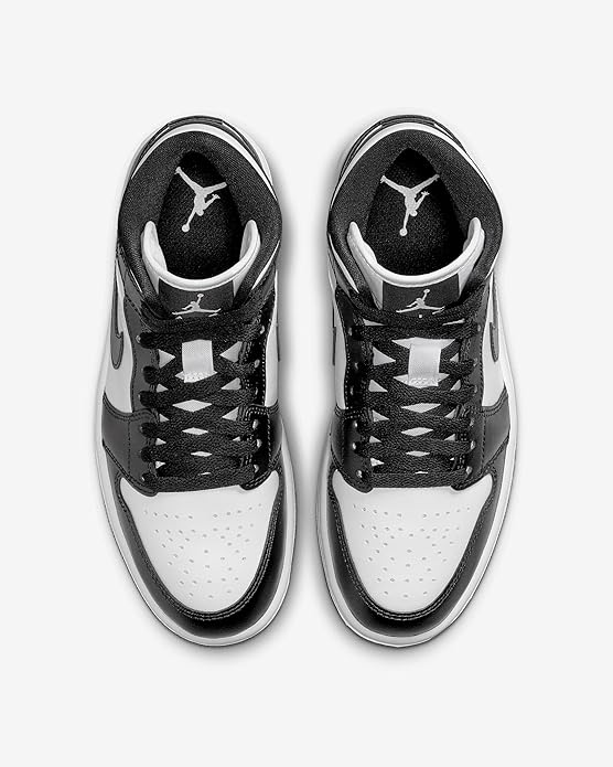 Women's Air Jordan 1 Mid White/black-white (dv0991 101) Sneakers - Premium Brand Shoes for Men and Women