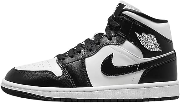 Women's Air Jordan 1 Mid White/black-white (dv0991 101) Sneakers - Premium Brand Shoes for Men and Women