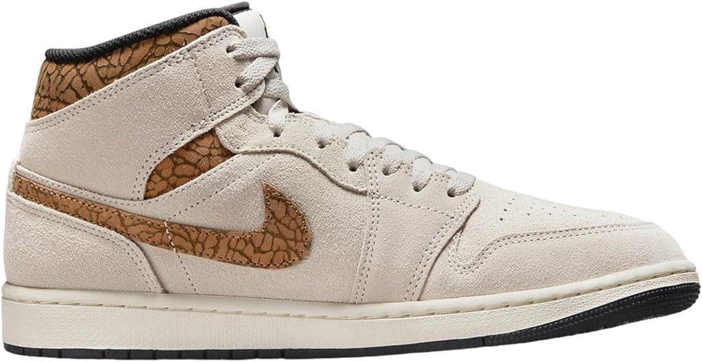 Men's Air Jordan 1 Mid SE LT Orewood Brn/metallic Gold (dz4129 102) Sneakers - Premium Brand Shoes for Men and Women