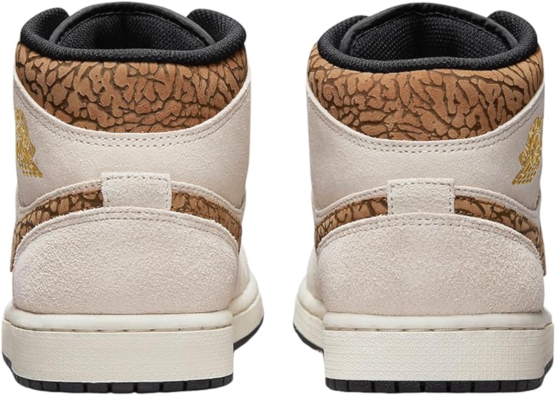 Men's Air Jordan 1 Mid SE LT Orewood Brn/metallic Gold (dz4129 102) Sneakers - Premium Brand Shoes for Men and Women