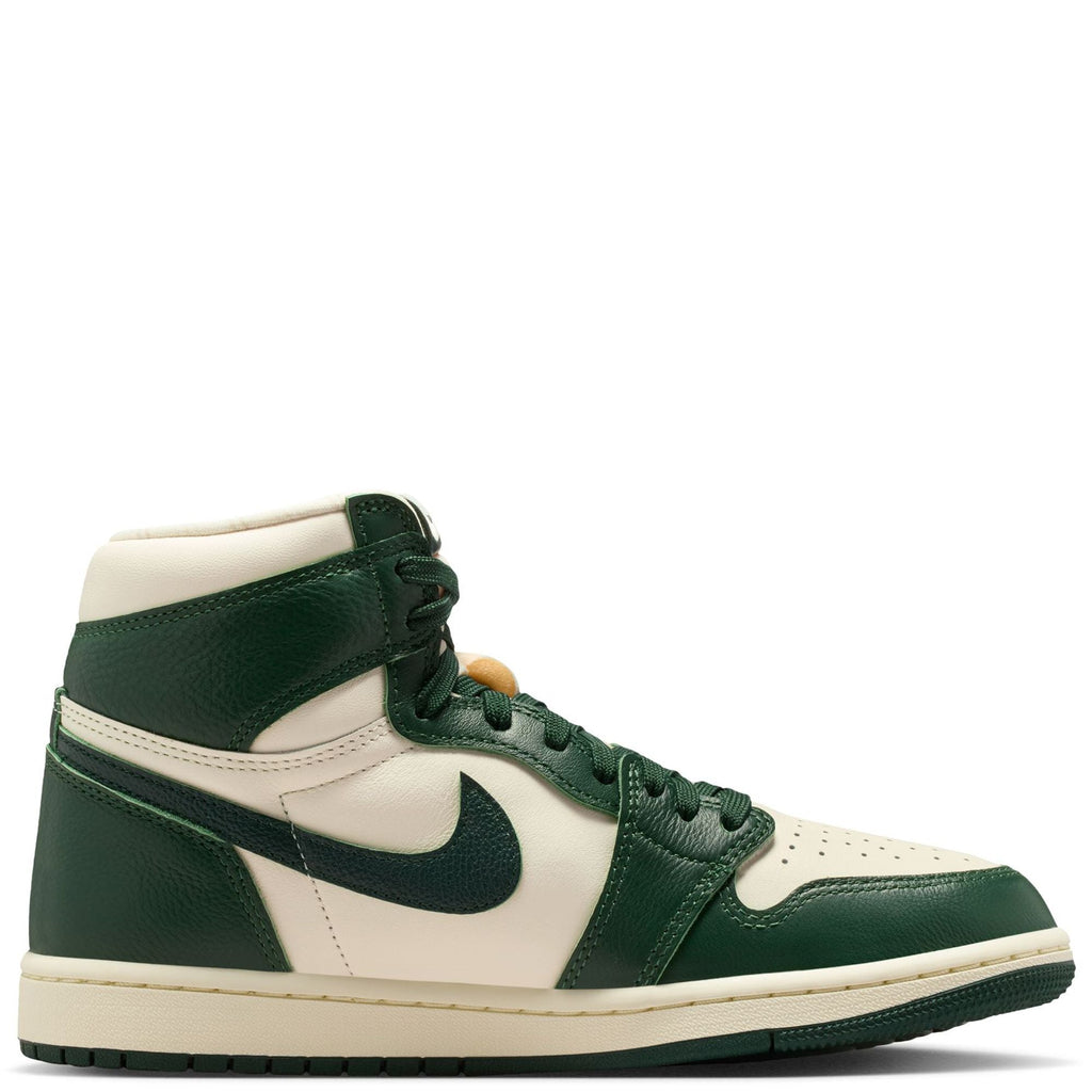 Women's Air Jordan 1 HI OG Pale Ivory/pro Green-fir (fd2596 101) Sneakers - Premium Brand Shoes for Men and Women
